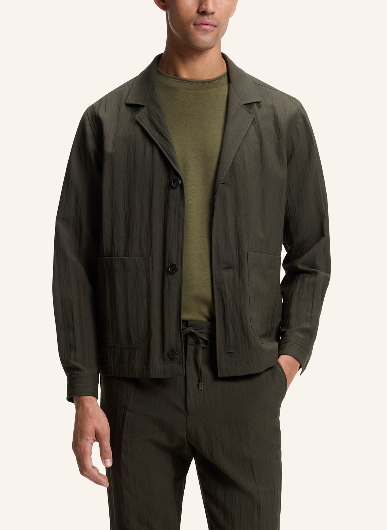 BOSS Anzug P-CARPER-OS-2PCS-263 Slim Fit: GRÜN