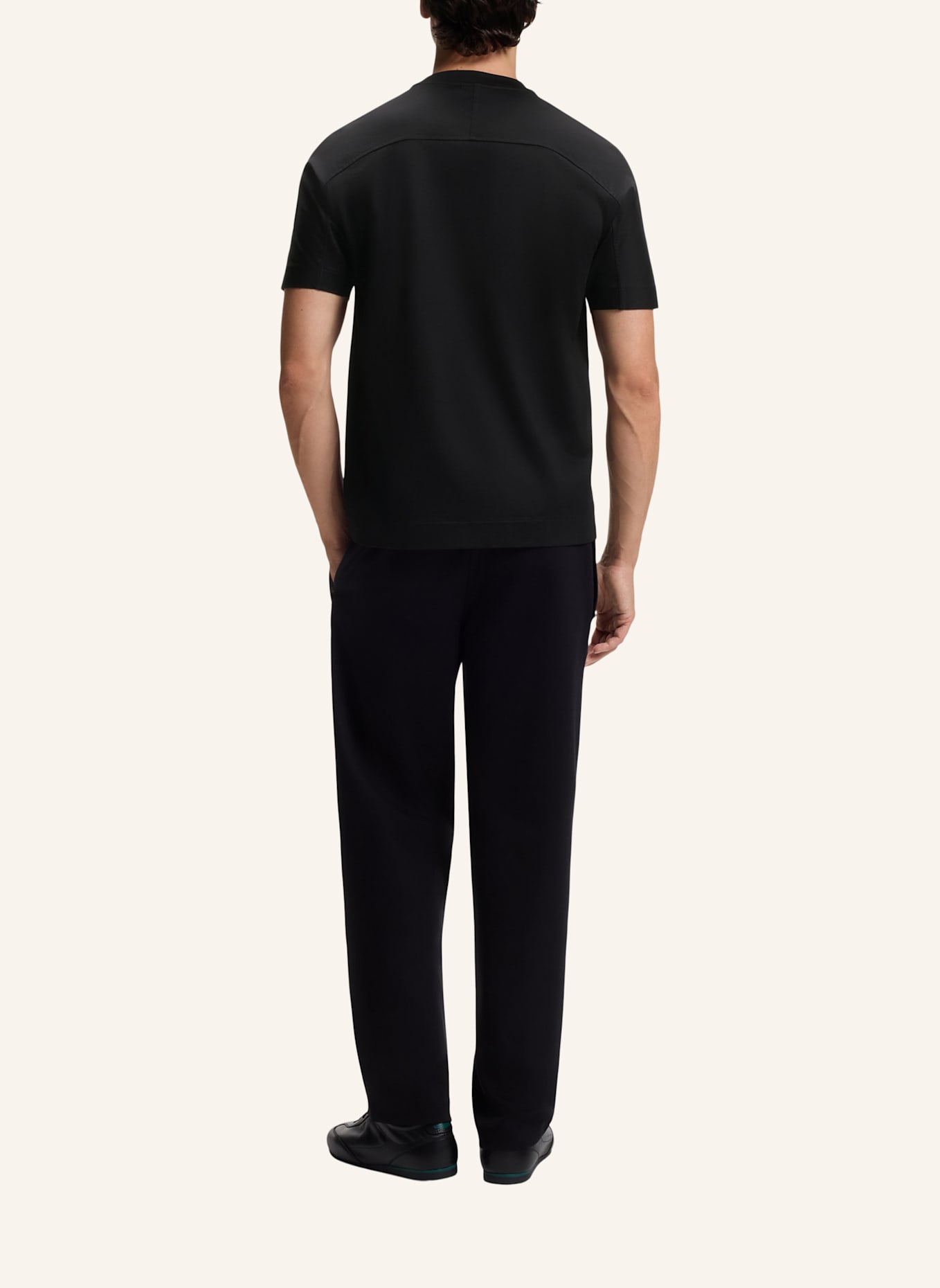 BOSS T-Shirt C-TAUT 180_AM Regular Fit: SCHWARZ