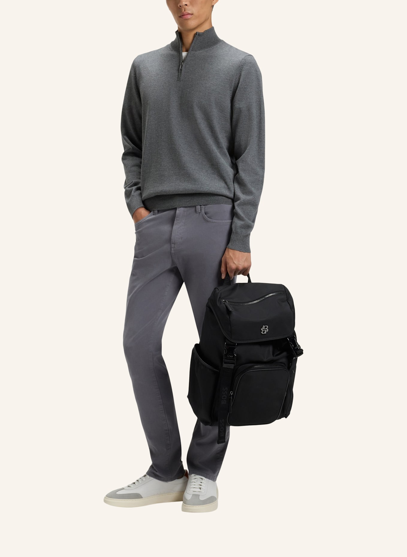 BOSS Rucksack B_ICON_BACKPACK: SCHWARZ