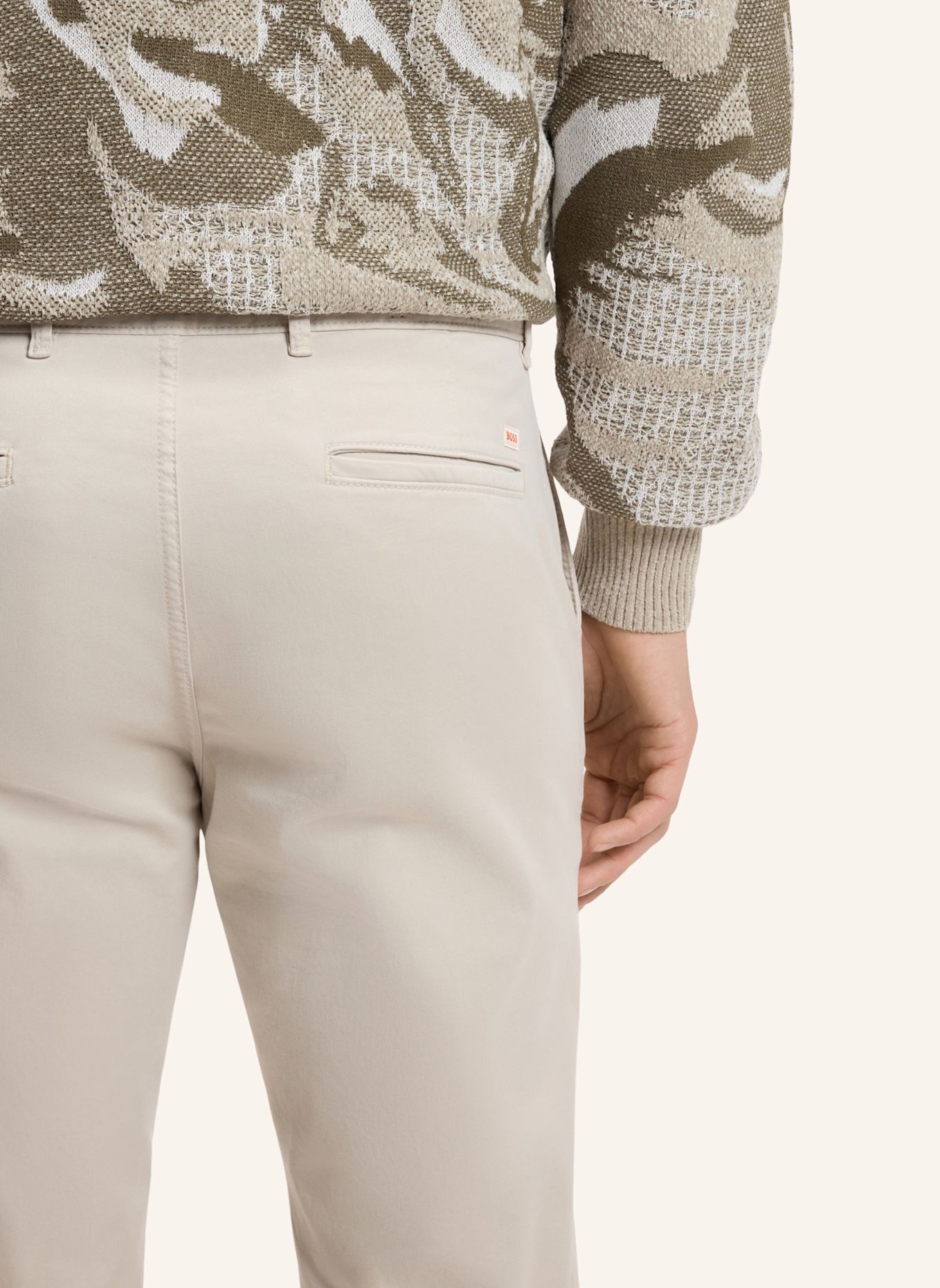 BOSS Chino CHINO Slim Fit: BEIGE