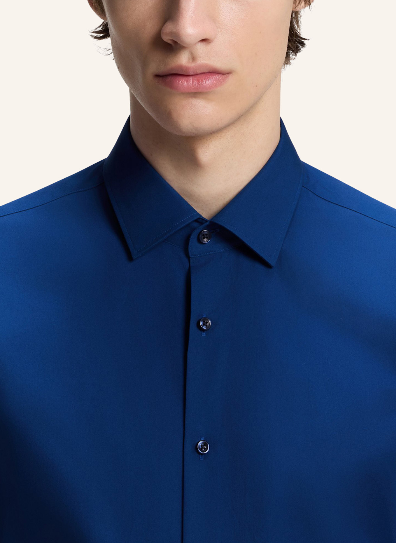 HUGO Business Hemd KENNO Slim Fit: BLAU