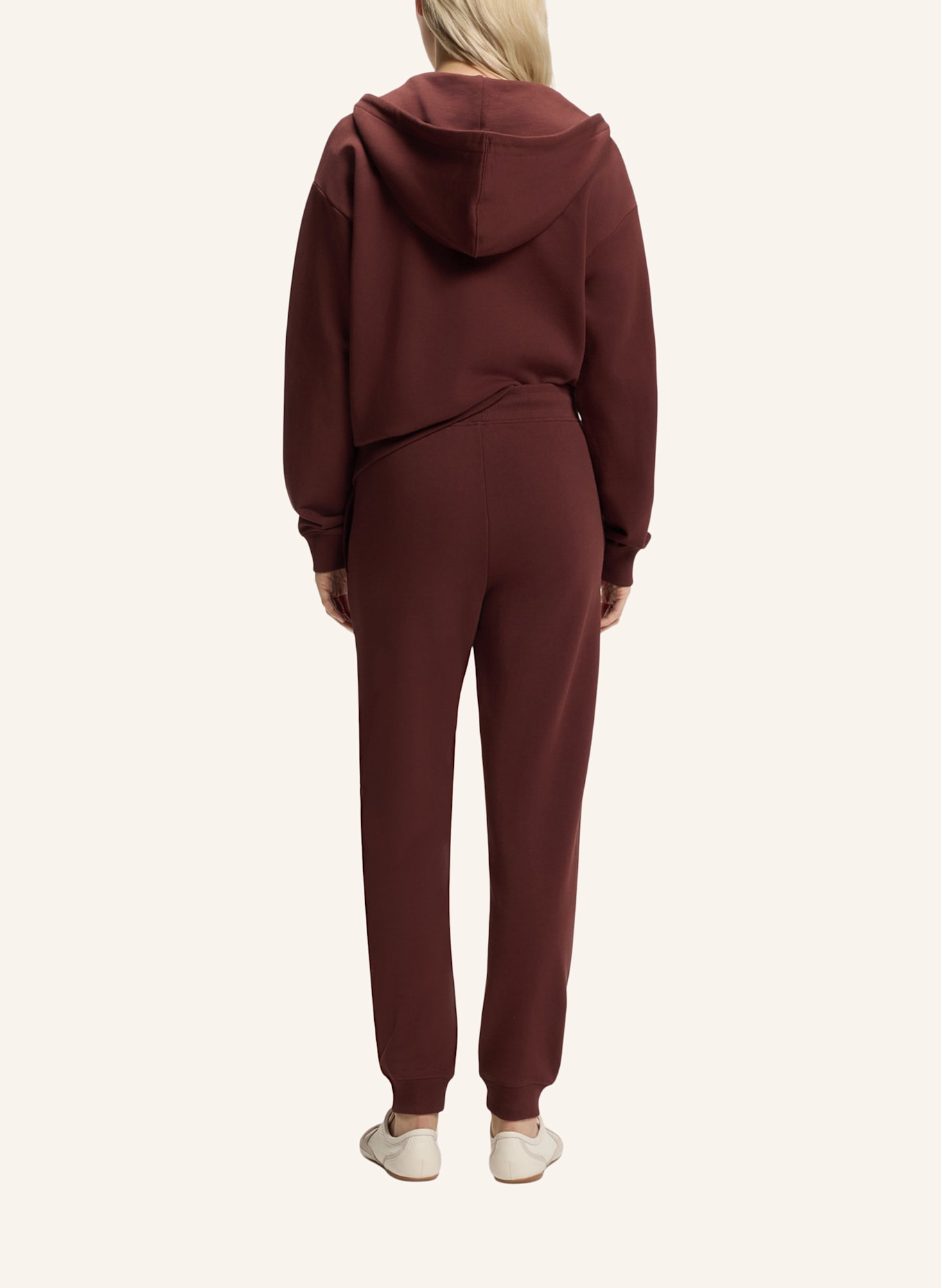 HUGO Sweatshirt DALFINE Regular Fit: BRAUN