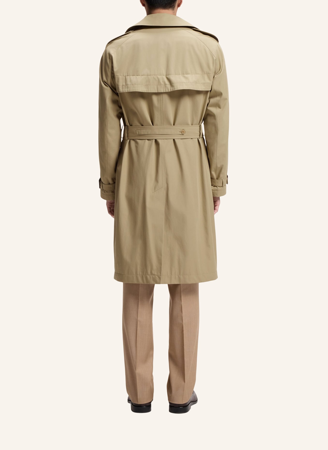 BOSS Trenchcoat H-JAREDTRENCHB1_263F Regular Fit: KHAKI