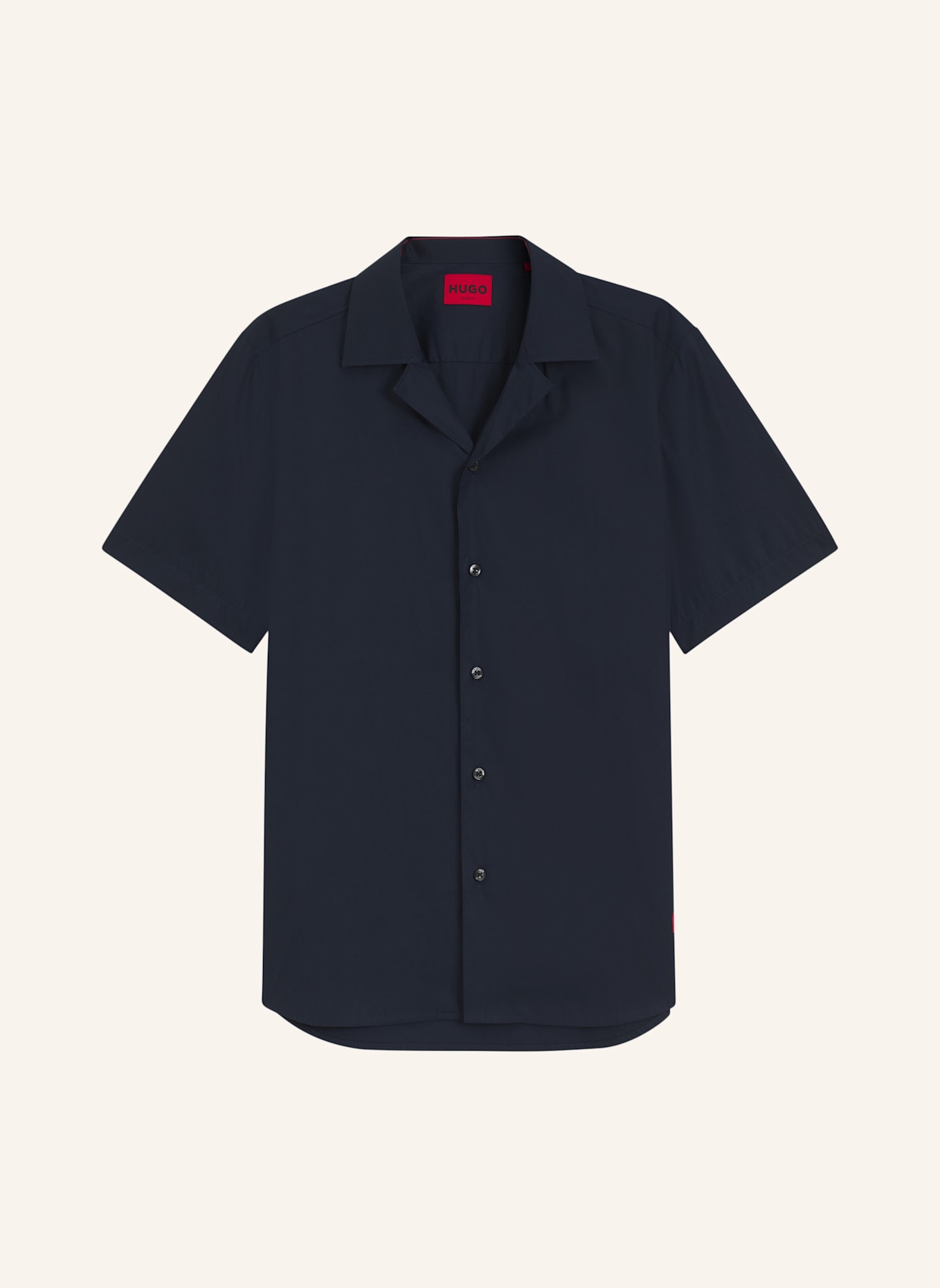 HUGO Business Hemd ELLINO Regular Fit: DUNKELBLAU