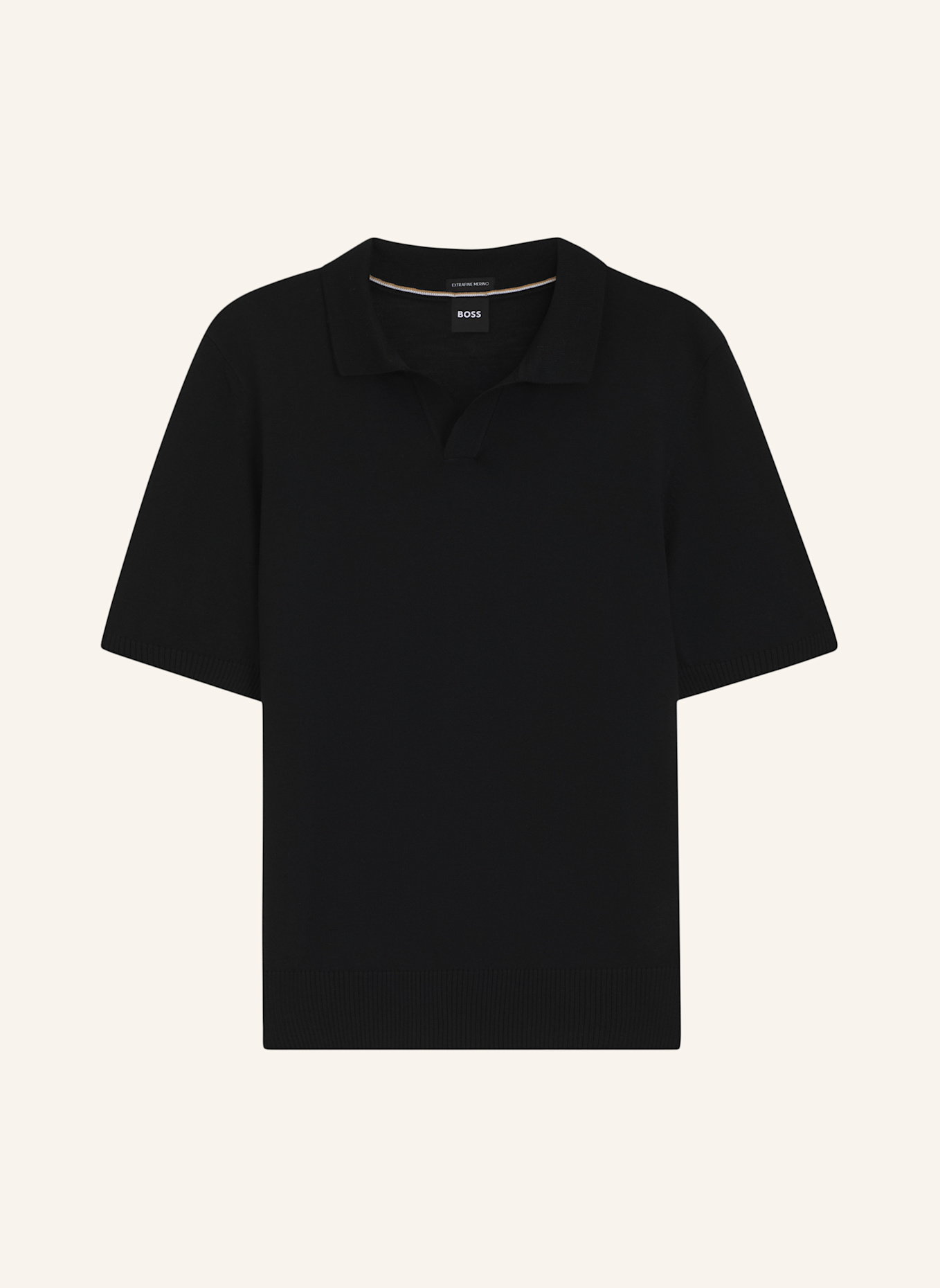 BOSS Pullover H-LANTONI Regular Fit: SCHWARZ