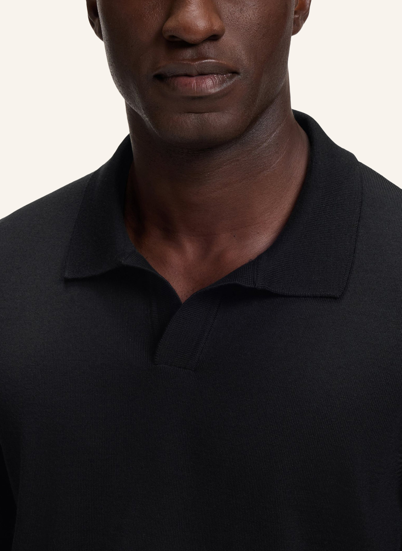 BOSS Pullover H-LANTONI Regular Fit: SCHWARZ