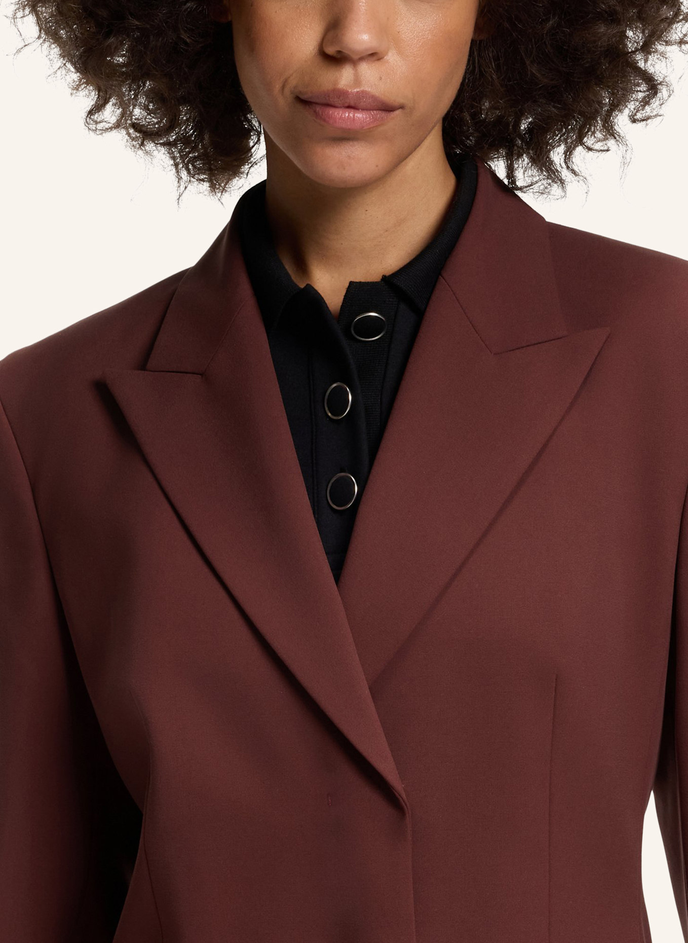 HUGO Blazer ANIKO Relaxed Fit: BRAUN