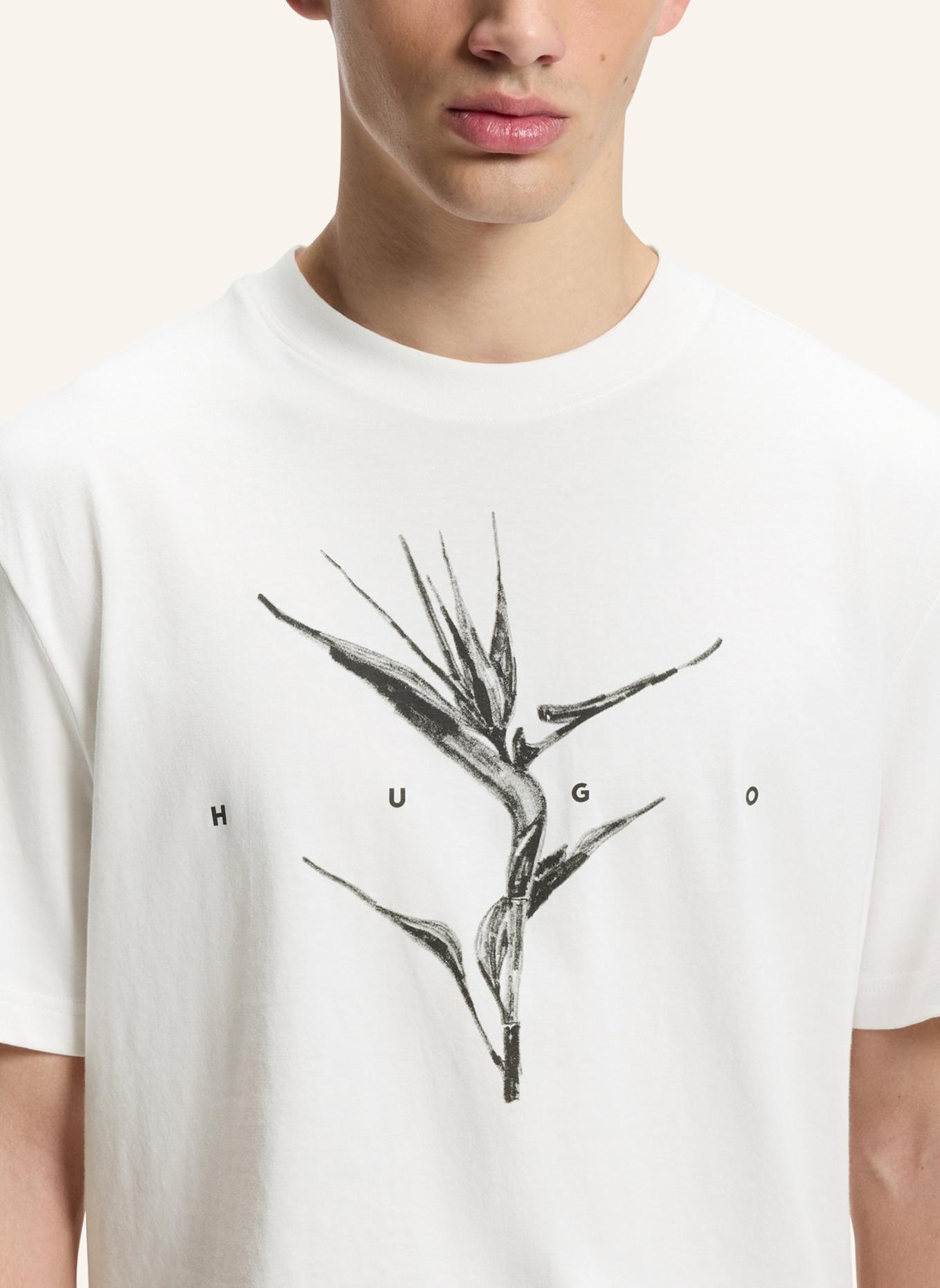 HUGO T-Shirt DARISE Relaxed Fit: WEISS