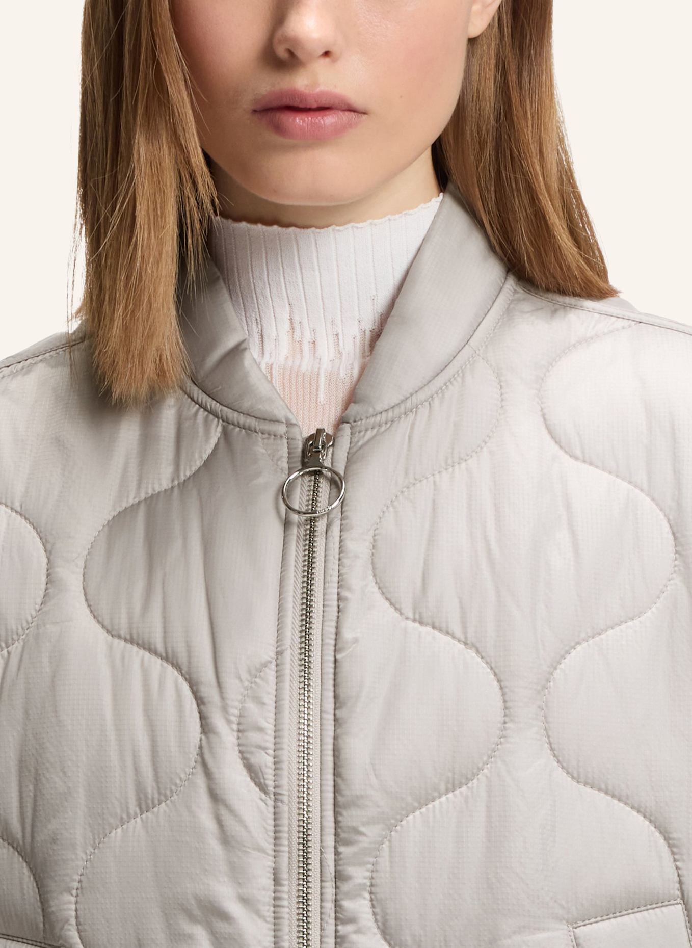 HUGO Casual Jacke FULAN-3 Relaxed Fit: GRAU