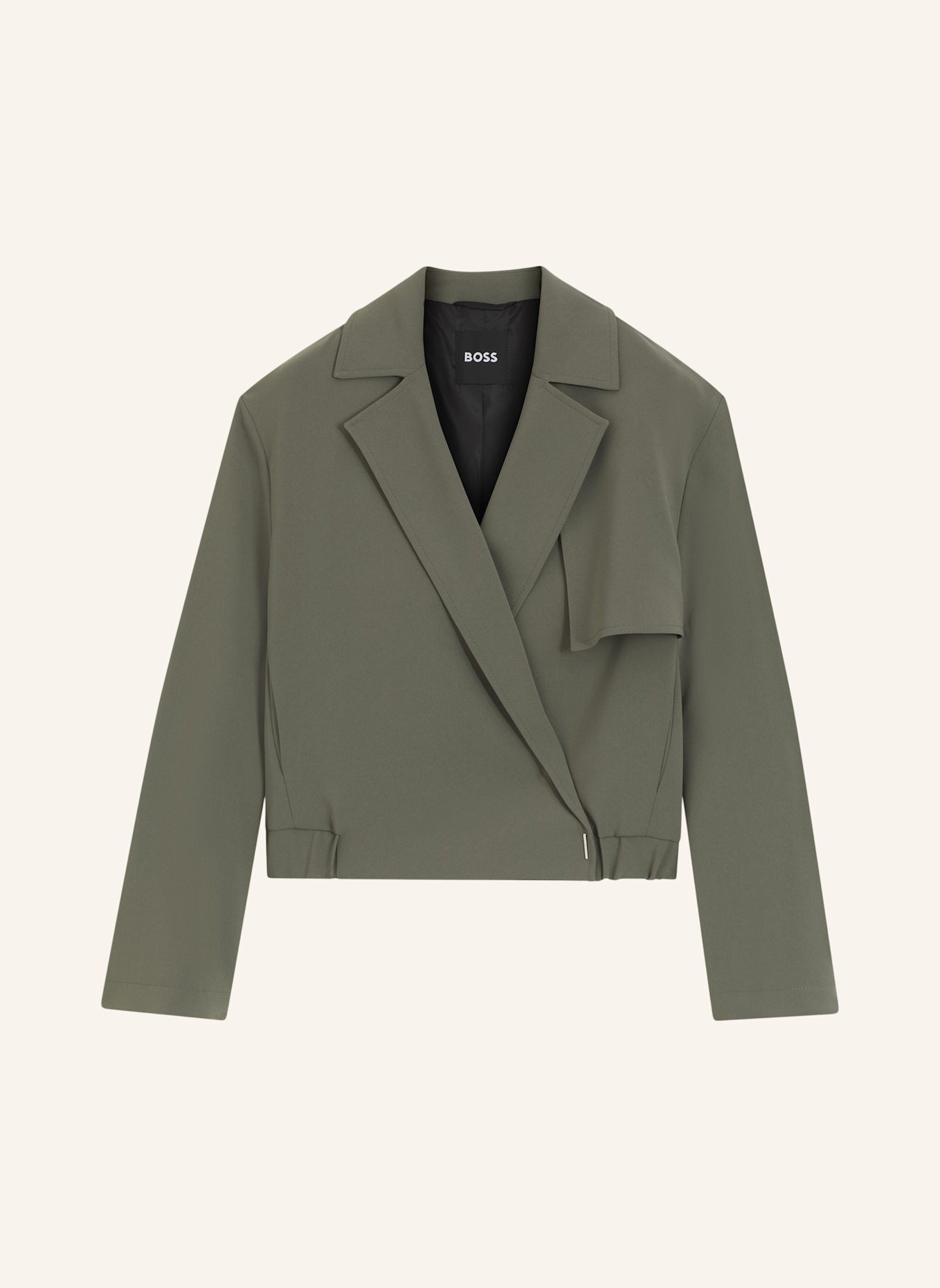 BOSS Blazer JENCHI Relaxed Fit: DUNKELGRÜN
