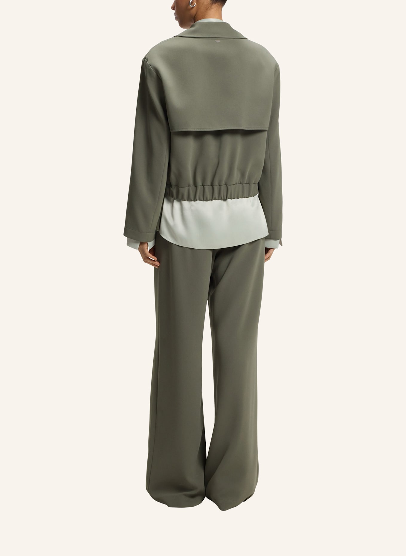 BOSS Blazer JENCHI Relaxed Fit: DUNKELGRÜN