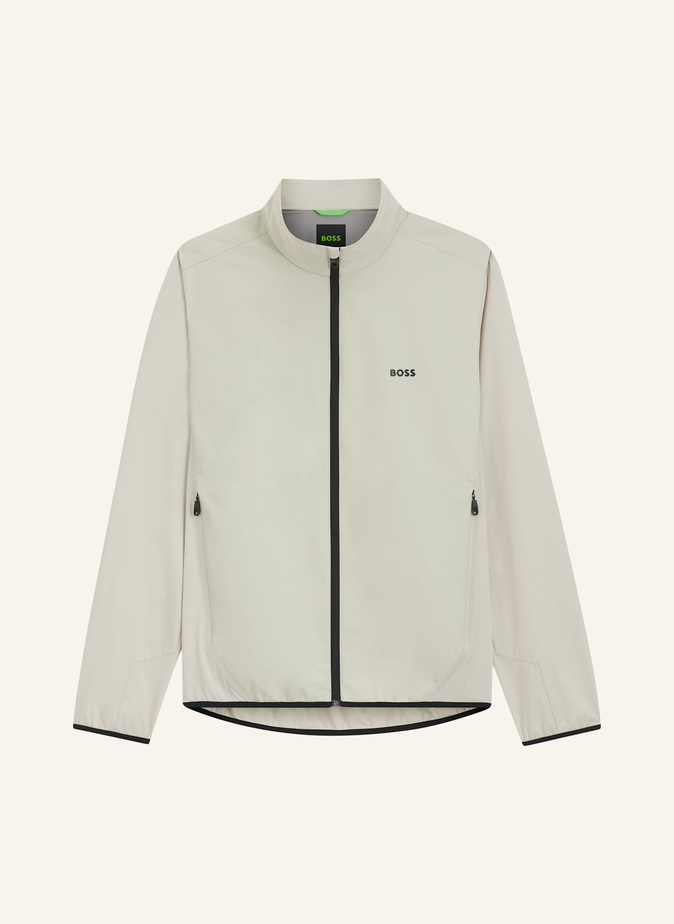 BOSS Casual Jacke OW_GOC SWING Regular Fit: BEIGE