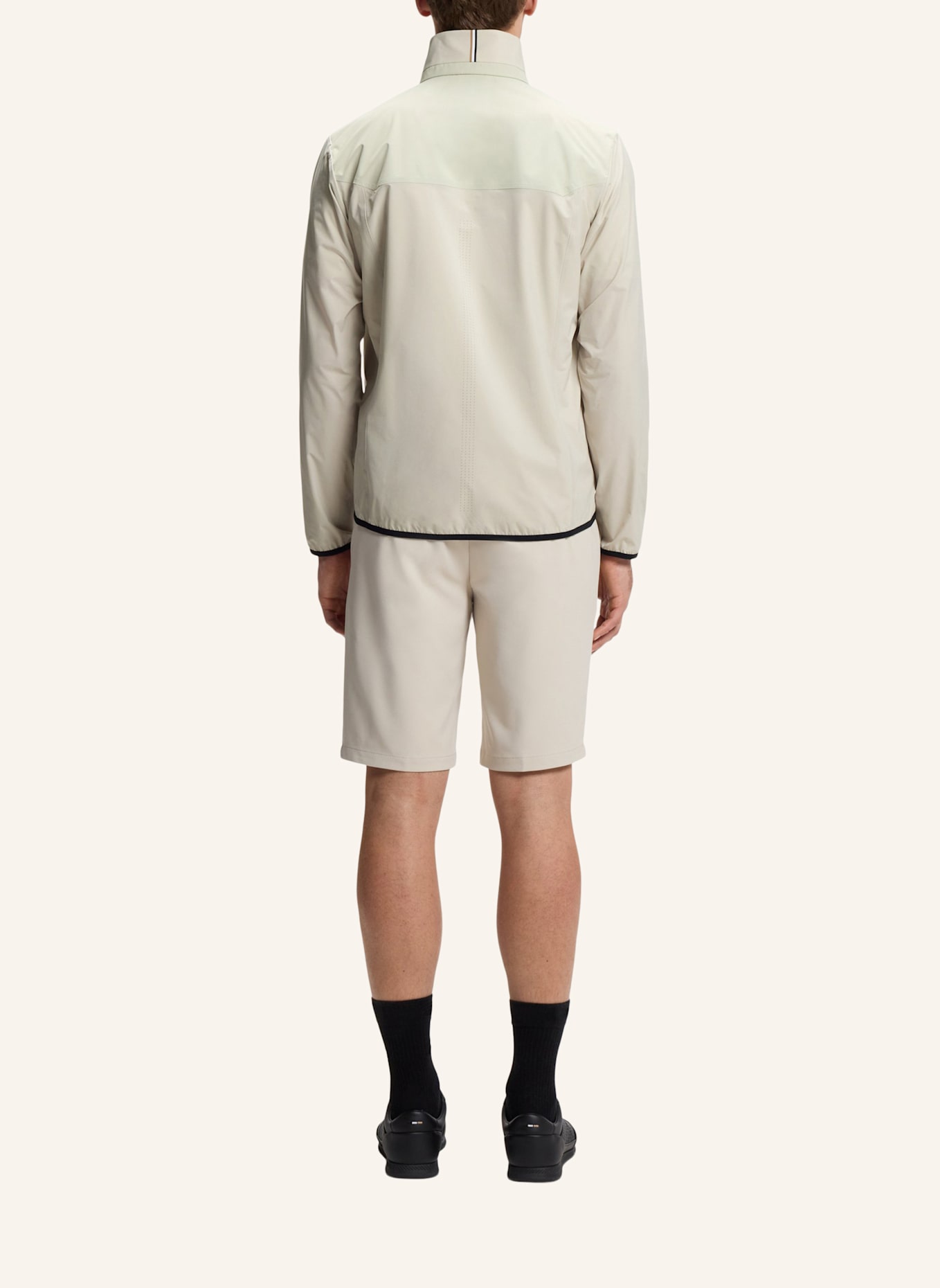 BOSS Casual Jacke OW_GOC SWING Regular Fit: BEIGE