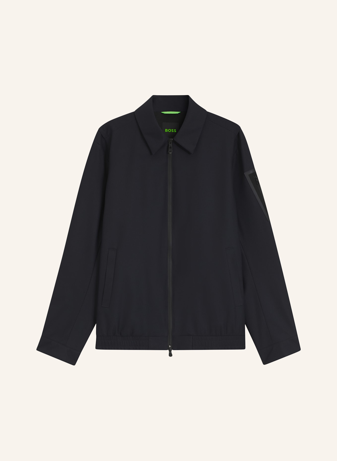 BOSS Casual Jacke OW_UNION COACH JT Regular Fit: DUNKELBLAU