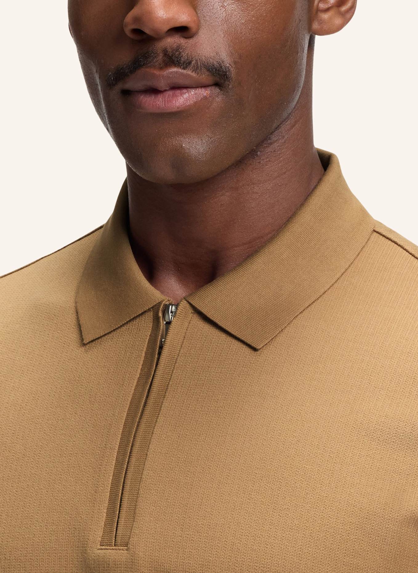 BOSS Poloshirt C-PEI 90 Regular Fit: BEIGE