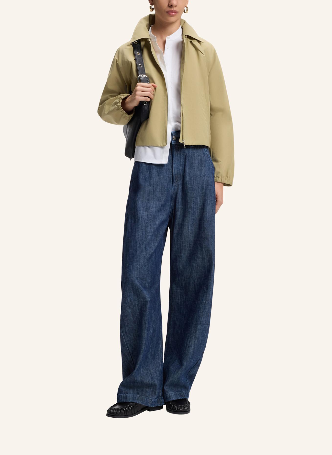BOSS Klassischer Mantel CABASY Regular Fit: KHAKI