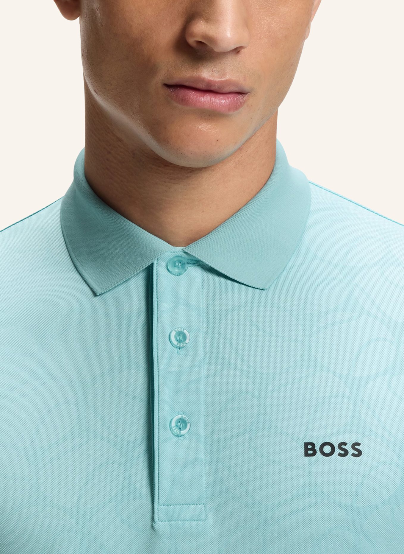 BOSS Poloshirt PL_TOC GAME 1 Slim Fit: BLAU