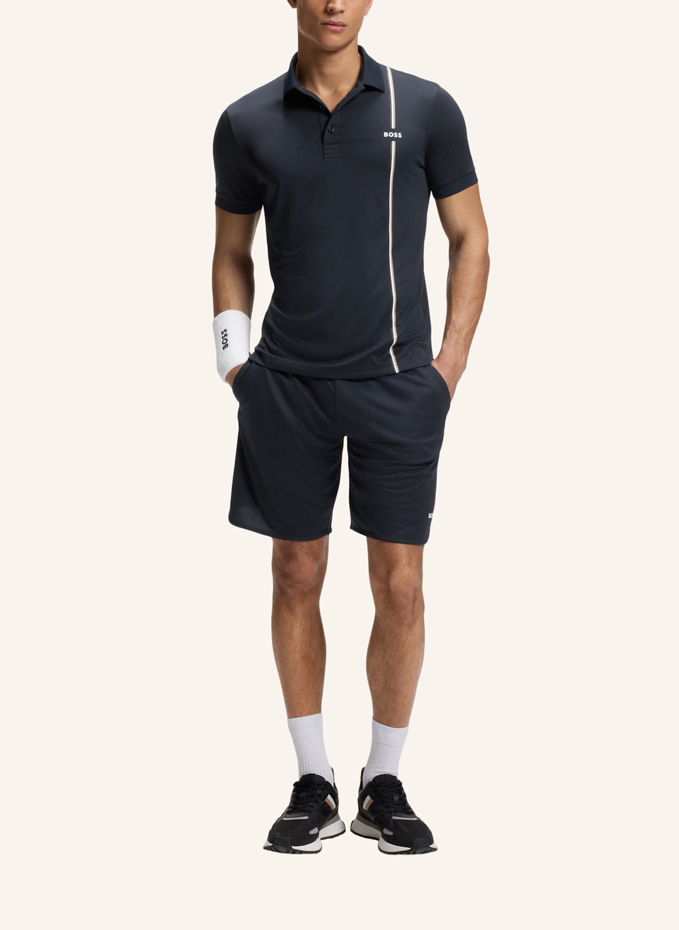 BOSS Casual Hose JT_TOC GAME 9 INCH Regular Fit: DUNKELBLAU
