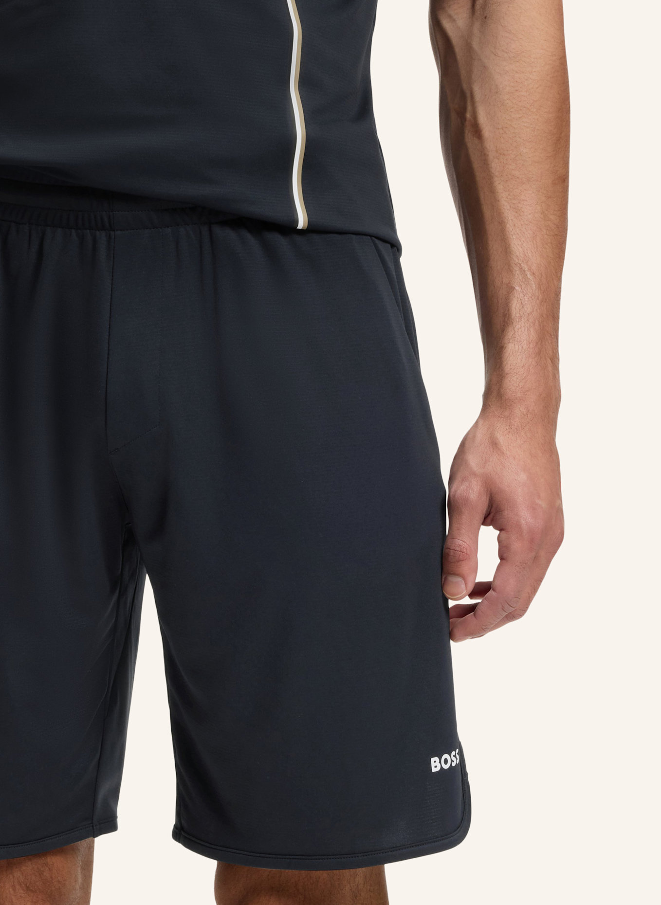 BOSS Casual Hose JT_TOC GAME 9 INCH Regular Fit: DUNKELBLAU