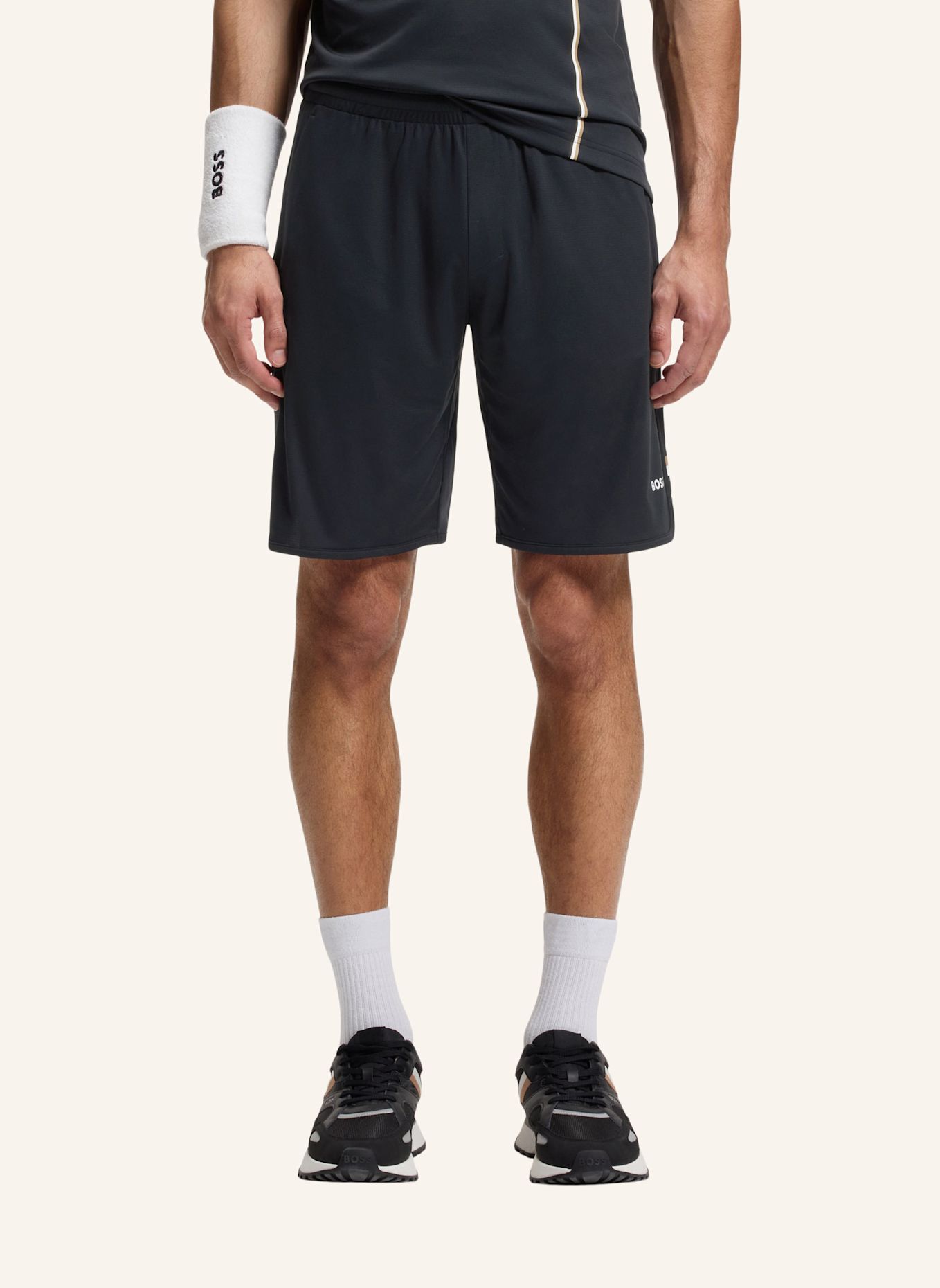 BOSS Jogginghose JT_TOC GAME 9 INCH Regular Fit: DUNKELBLAU