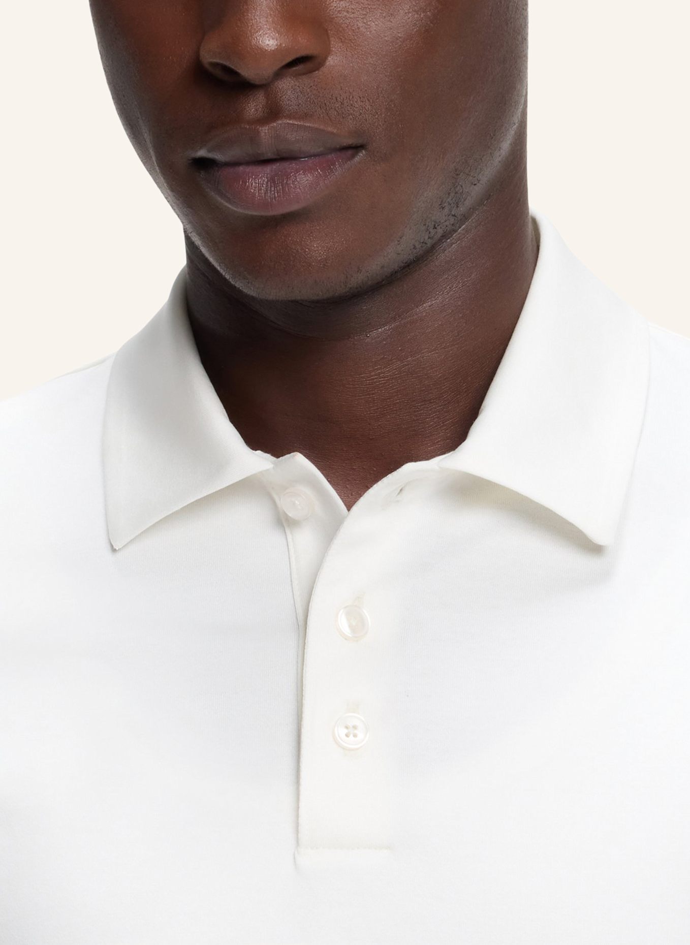 HUGO Poloshirt DIMERSPOLON Slim Fit: WEISS
