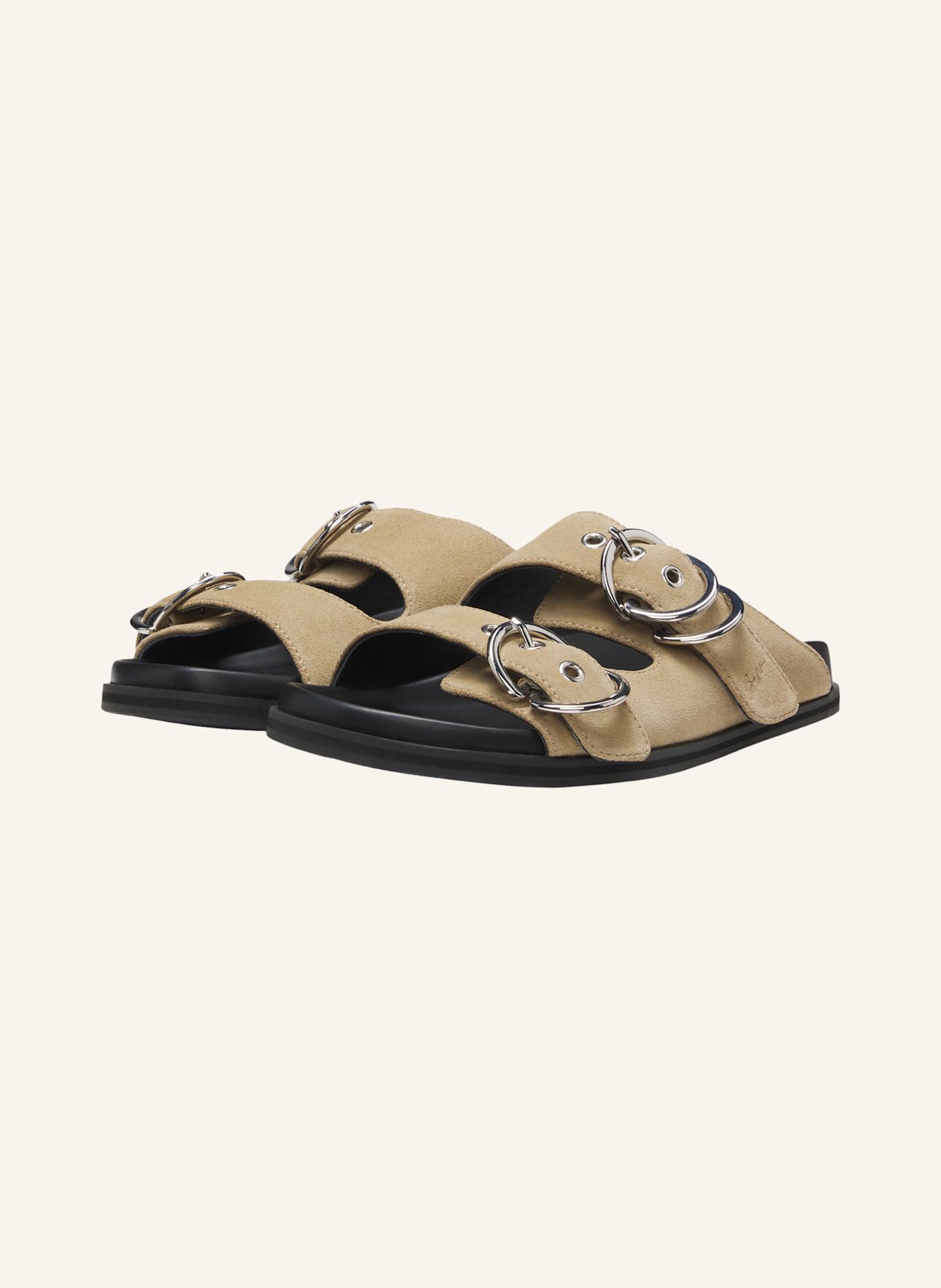 BOSS Sandale FREYAH_SLIDE_SDBK: BRAUN