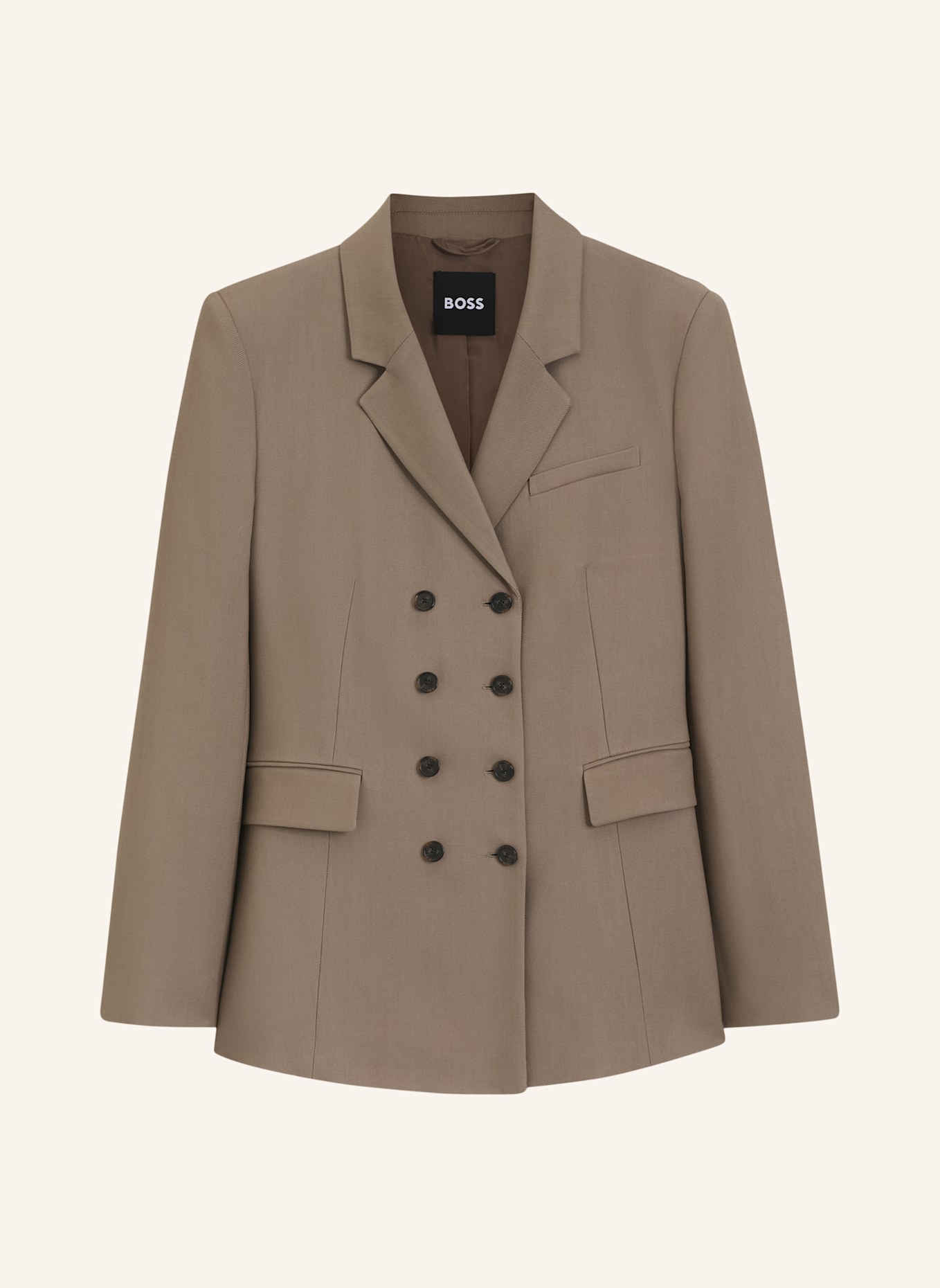 BOSS Blazer JOXANA Slim Fit: BRAUN