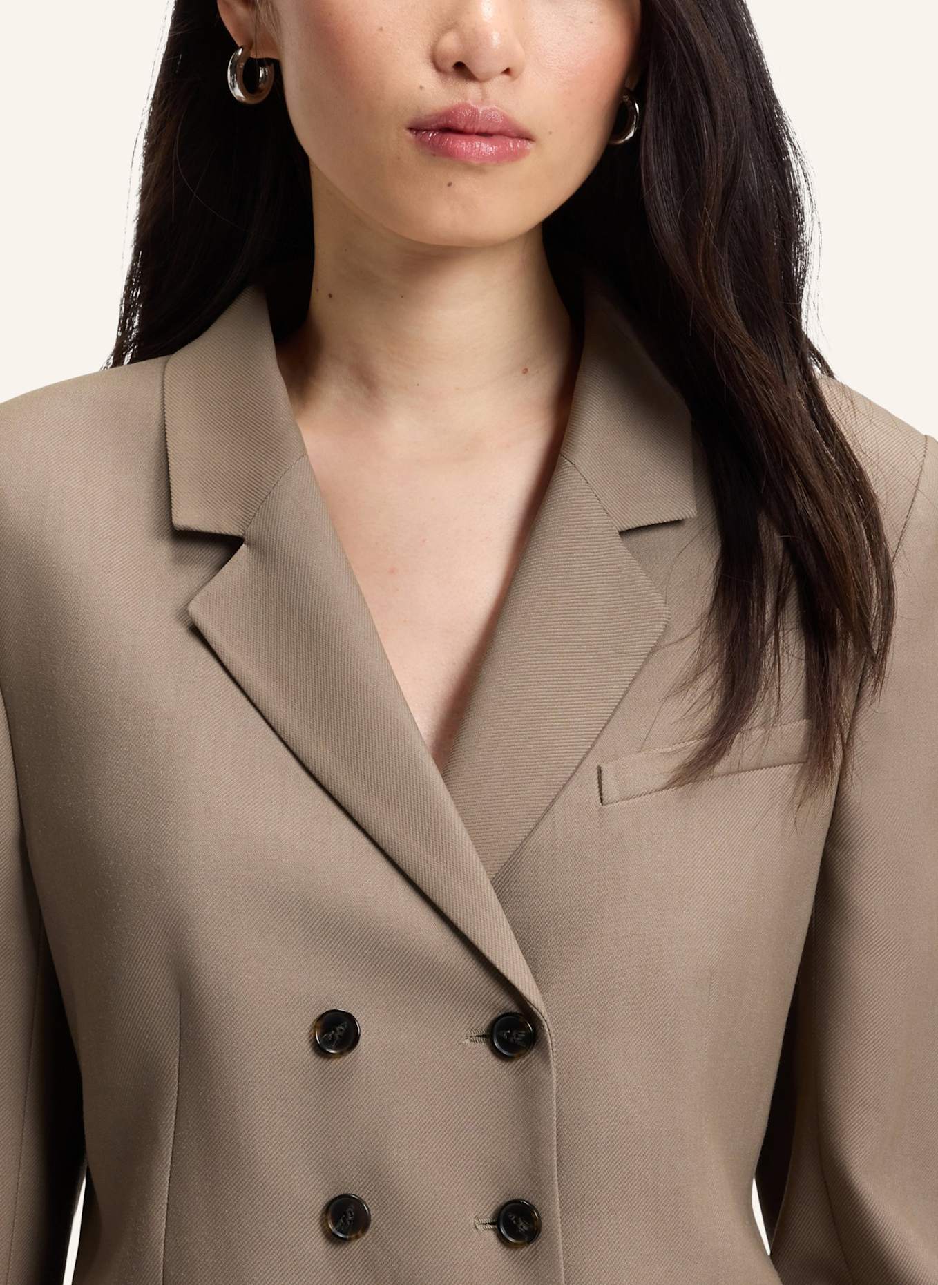 BOSS Blazer JOXANA Slim Fit: BRAUN
