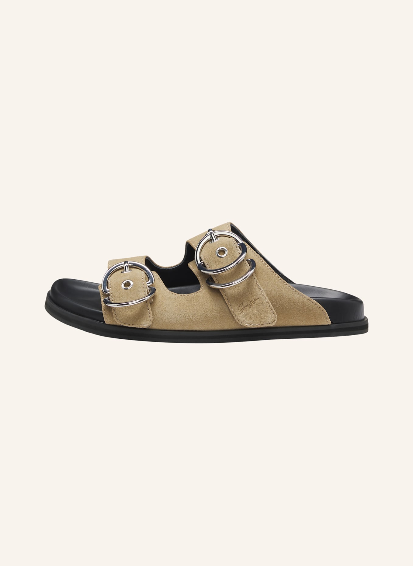 BOSS Sandale FREYAH_SLIDE_SDBK: BRAUN