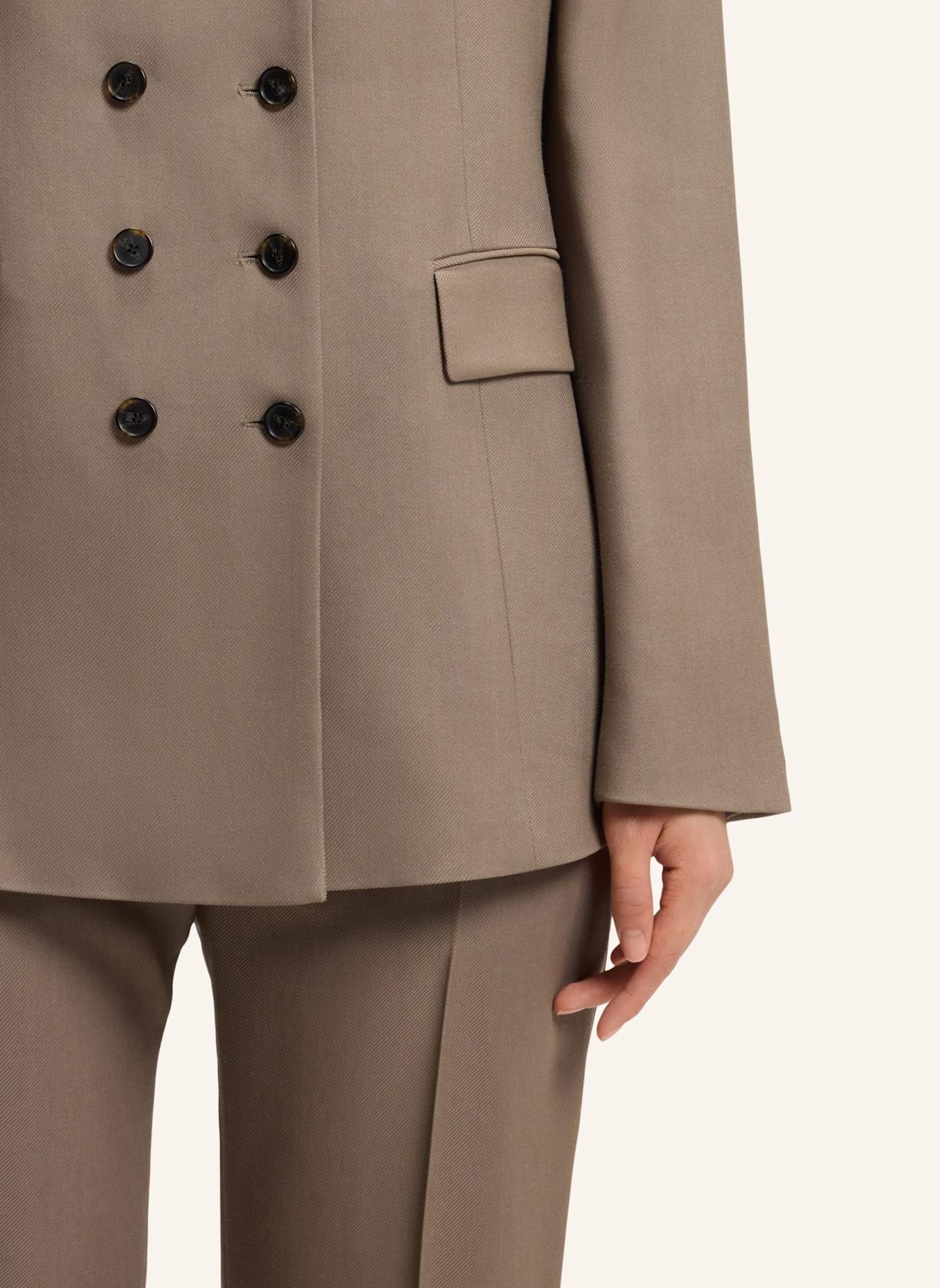 BOSS Blazer JOXANA Slim Fit: BRAUN