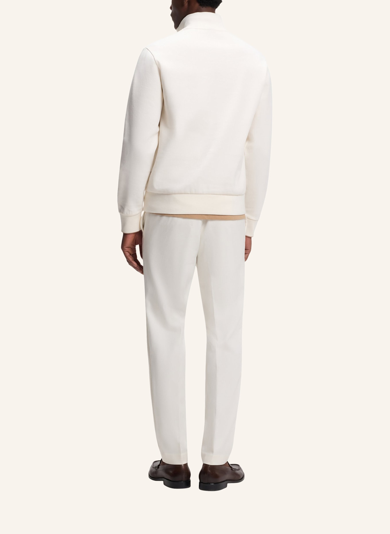 BOSS Sweatshirt H-SIDNEY 80 Regular Fit: WEISS