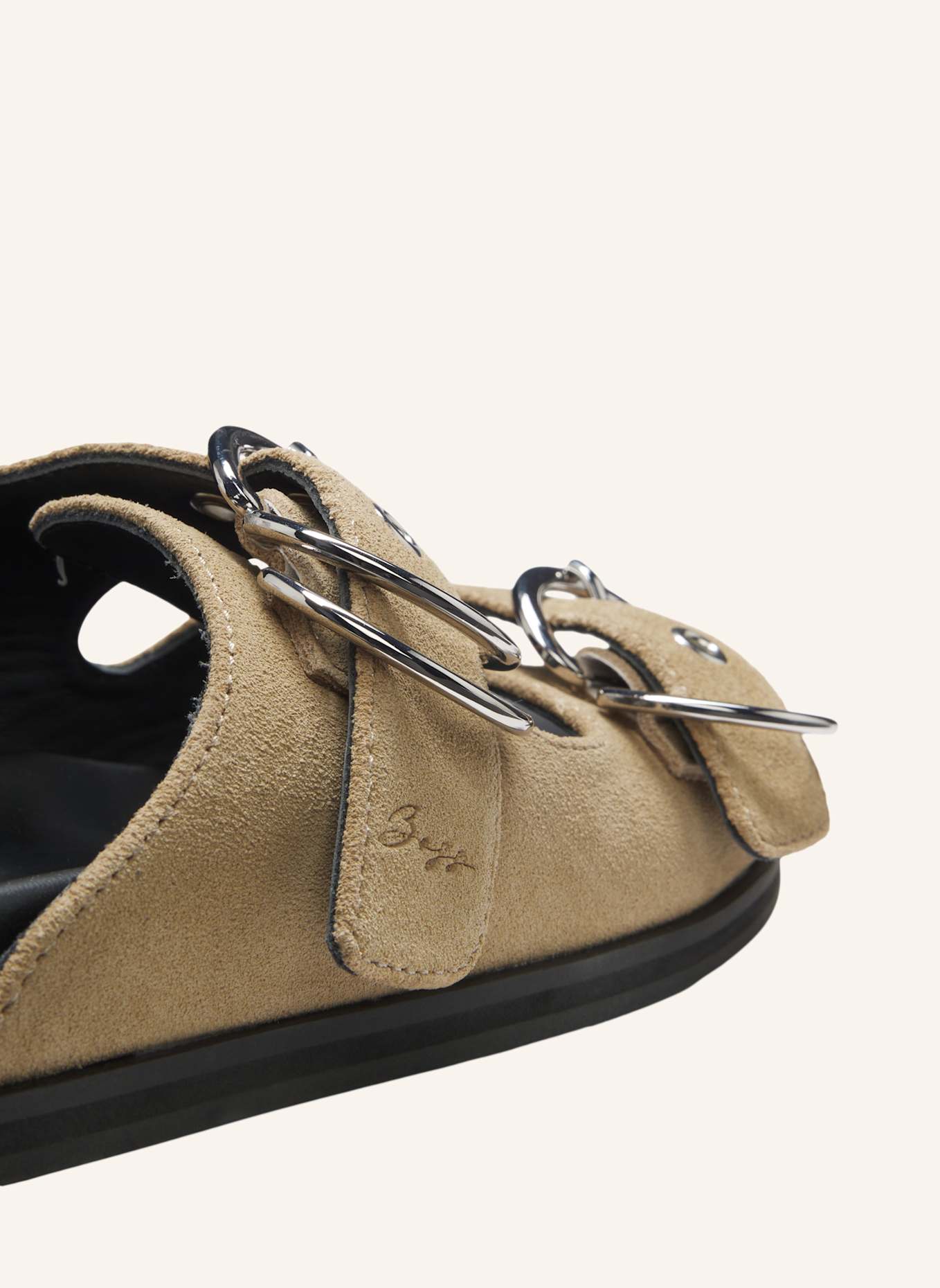 BOSS Sandale FREYAH_SLIDE_SDBK: BRAUN