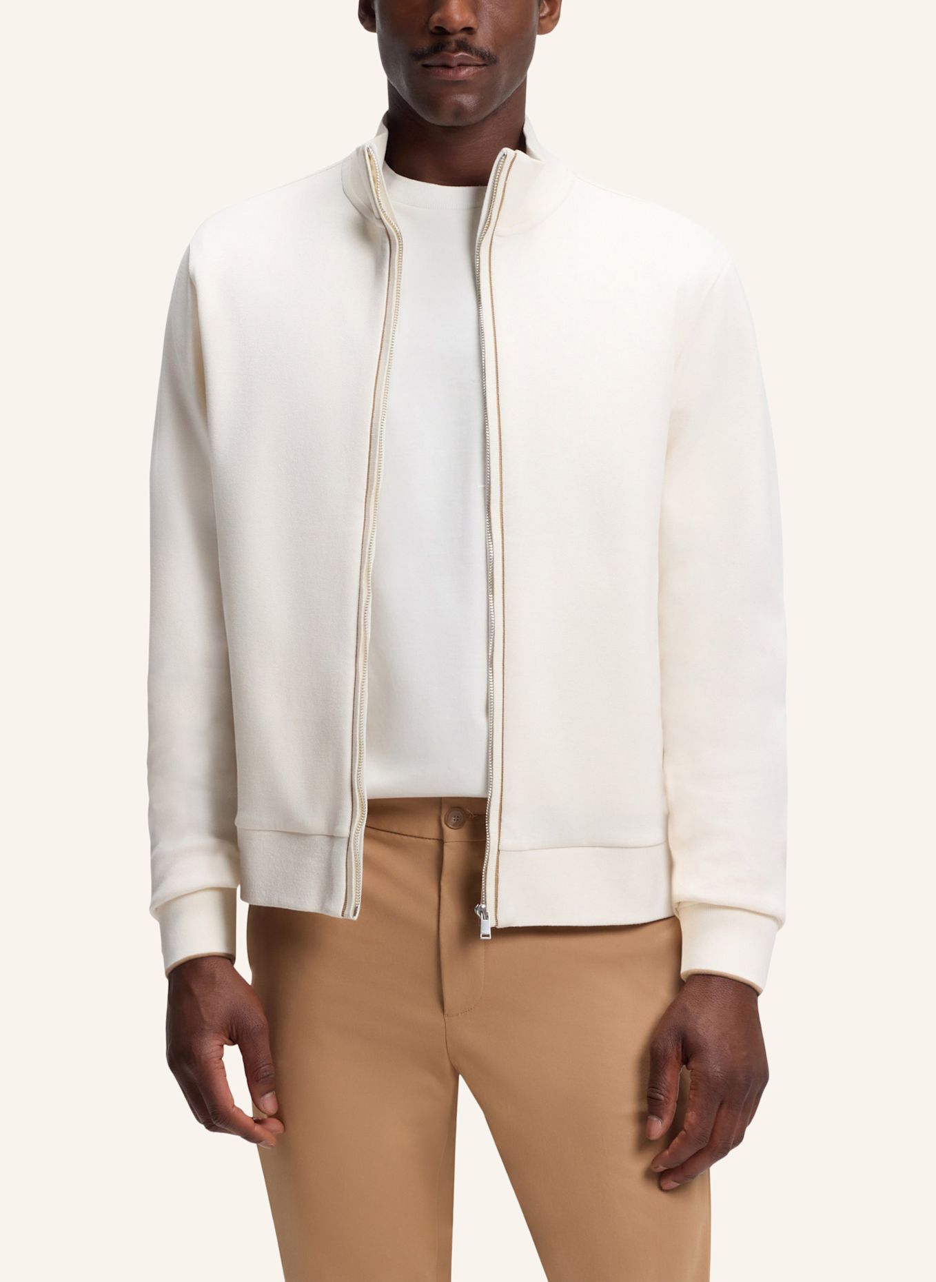 BOSS Sweatshirt H-SHEPHERD 80 Regular Fit: WEISS