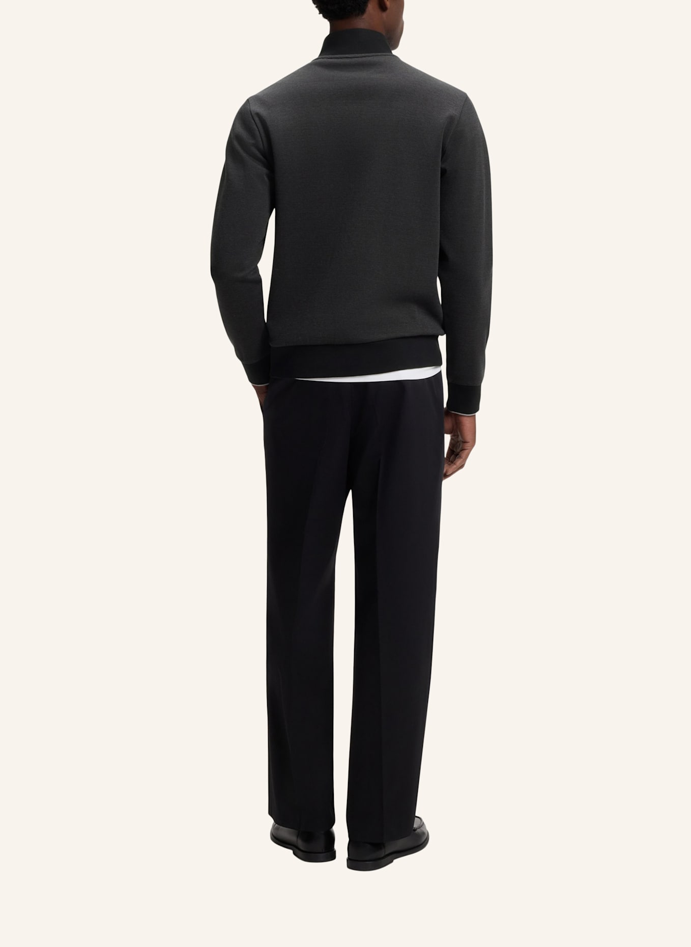 BOSS Sweatshirt H-SHEPHERD 80 Regular Fit: SCHWARZ
