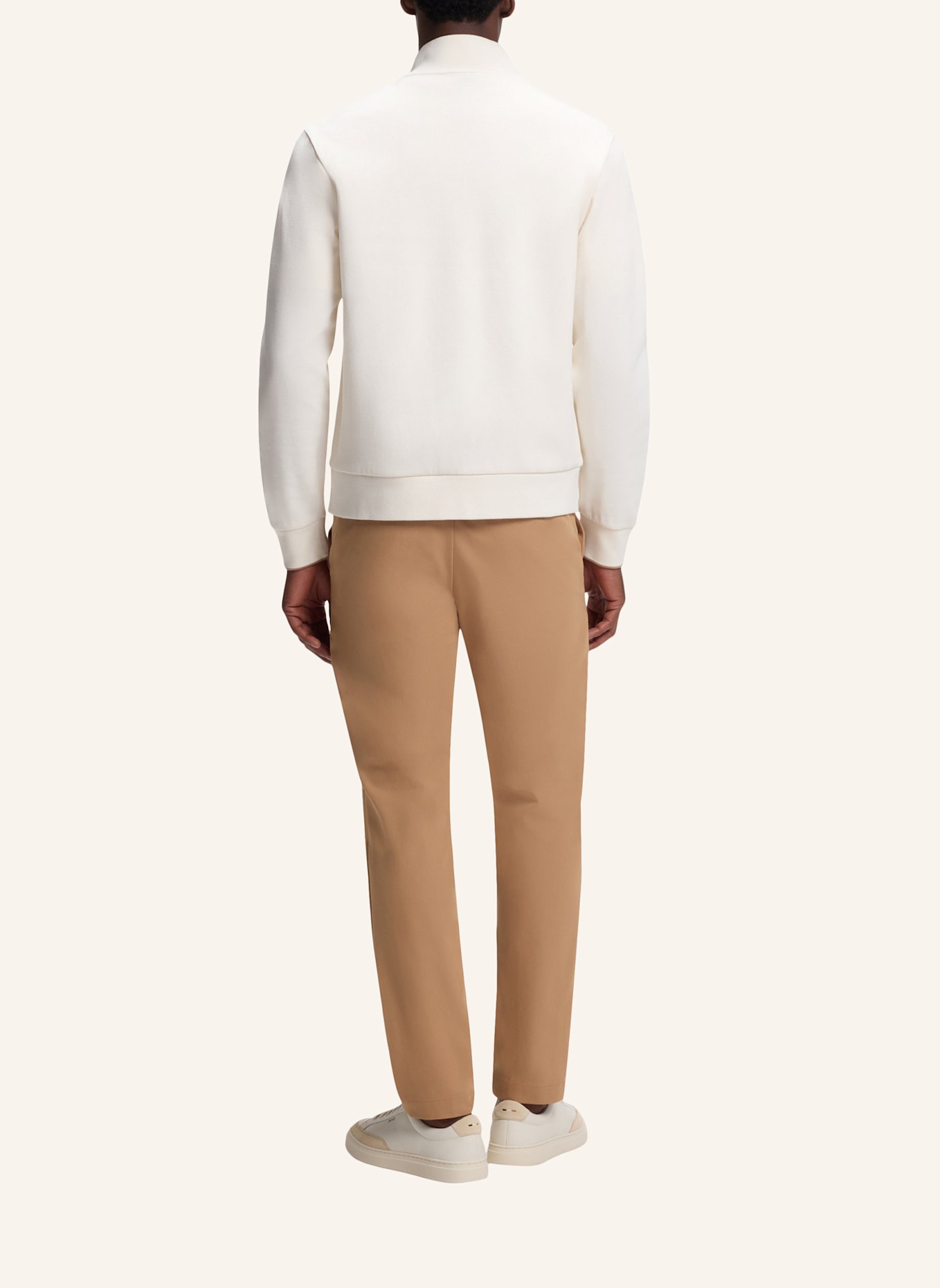 BOSS Sweatshirt H-SHEPHERD 80 Regular Fit: WEISS