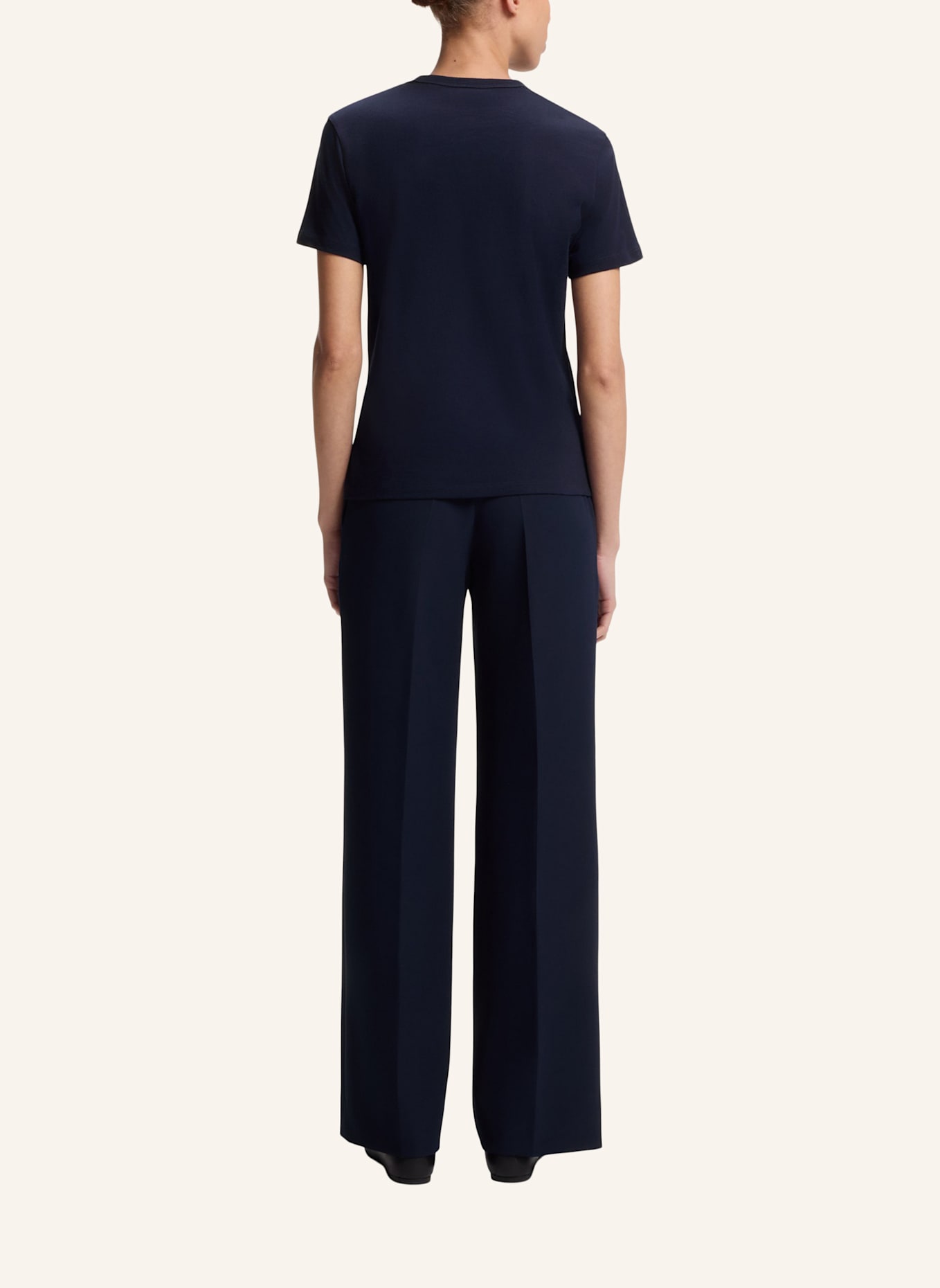 HUGO T-Shirt DAMACIA_8 Regular Fit: BLAU