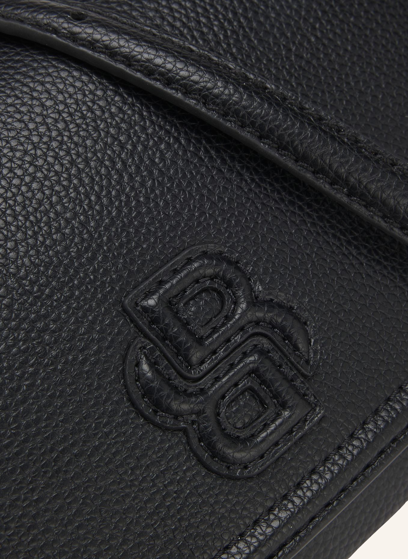 BOSS Tote Bag ANETT FLAP CROSSBODY: SCHWARZ