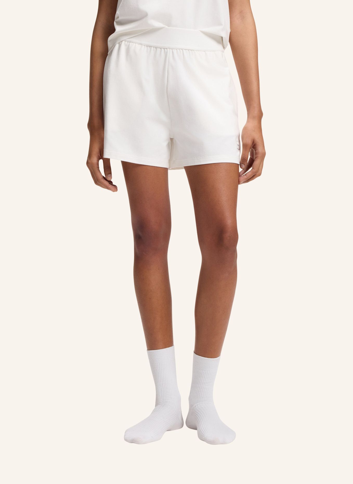 HUGO Loungewear Bottoms SIGNATURE_SHORT: WEISS