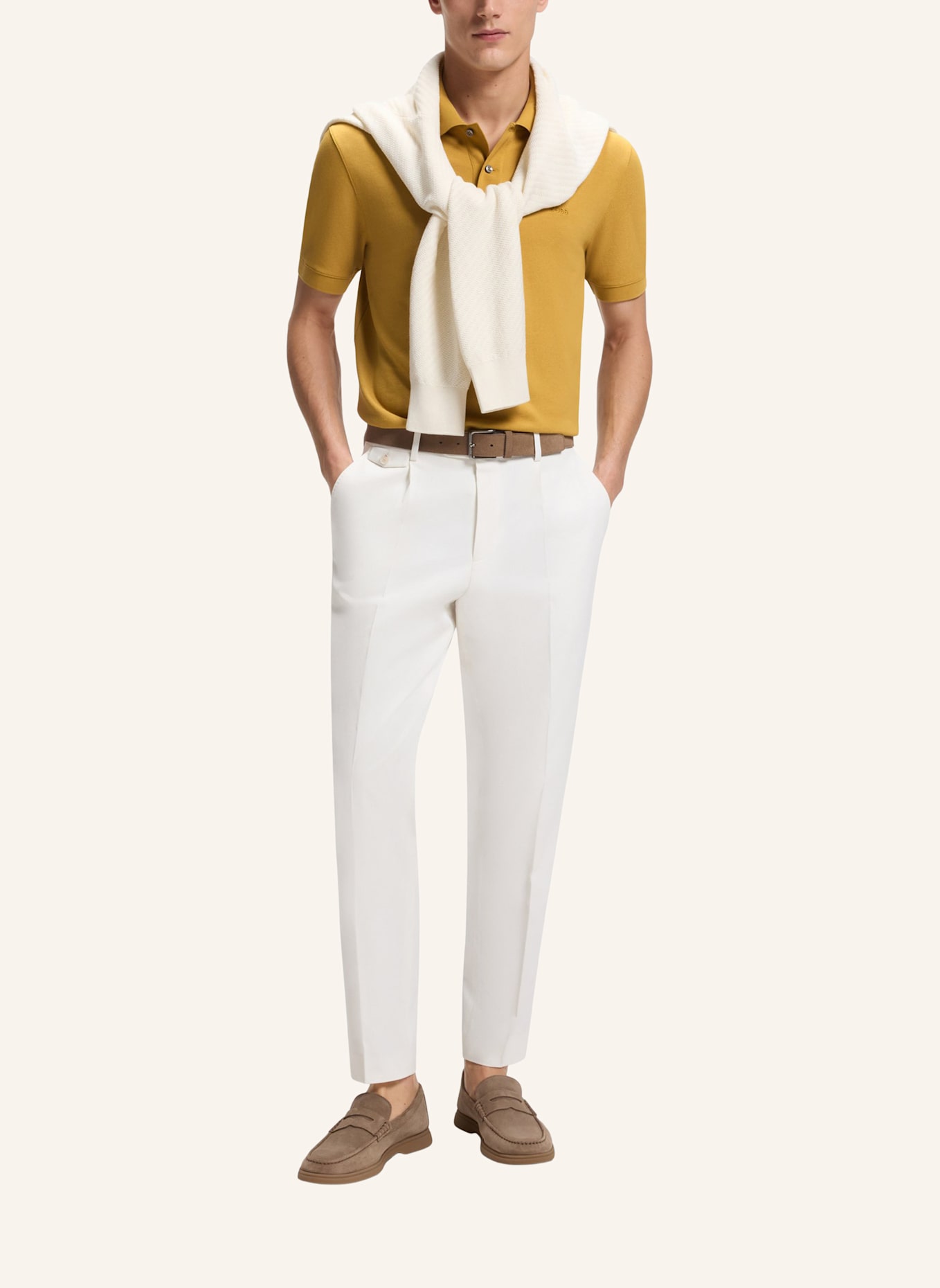 BOSS Piqué-Poloshirt PALLAS Regular Fit: GOLD