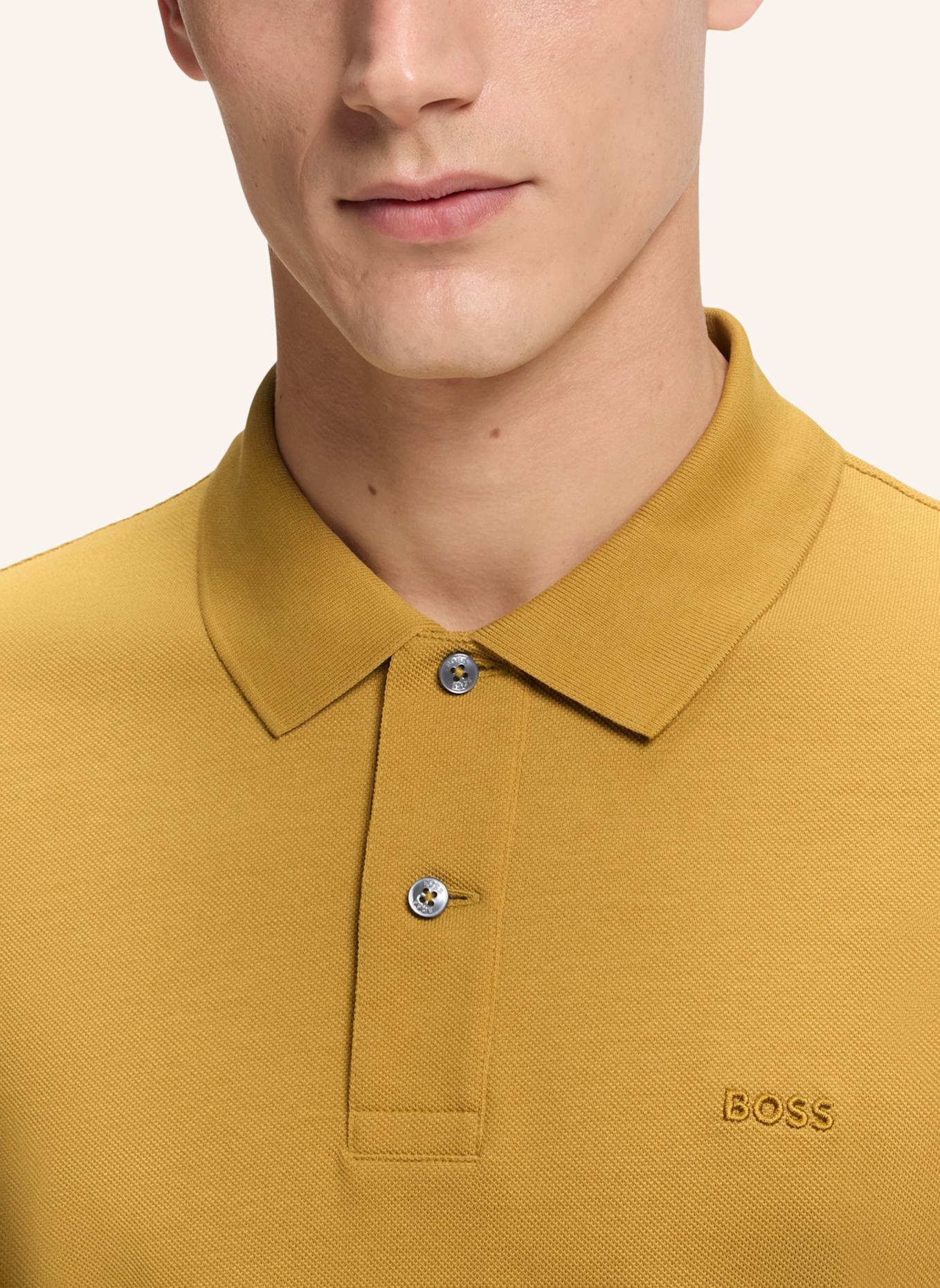 BOSS Piqué-Poloshirt PALLAS Regular Fit: GOLD