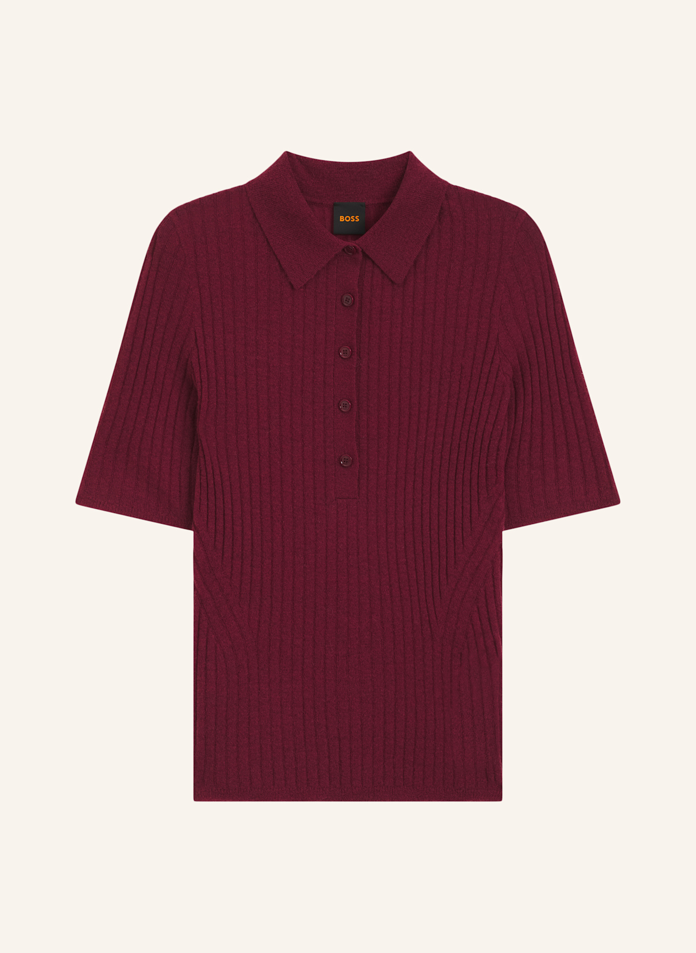 BOSS Pullover C_FUGANO_1 Regular Fit: ROT
