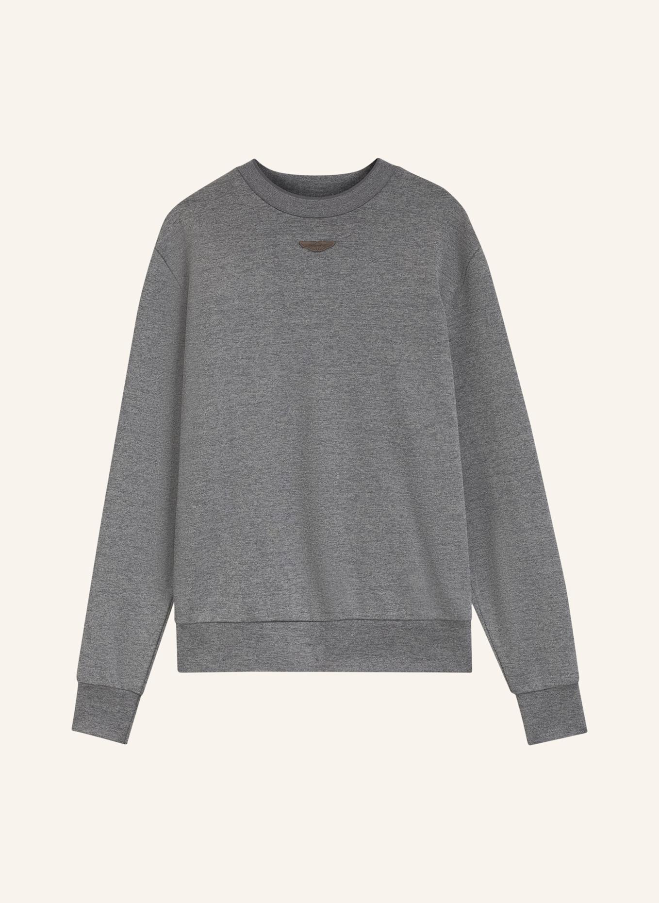 BOSS Sweatshirt C-SOLERI 180_AM Regular Fit: GRAU