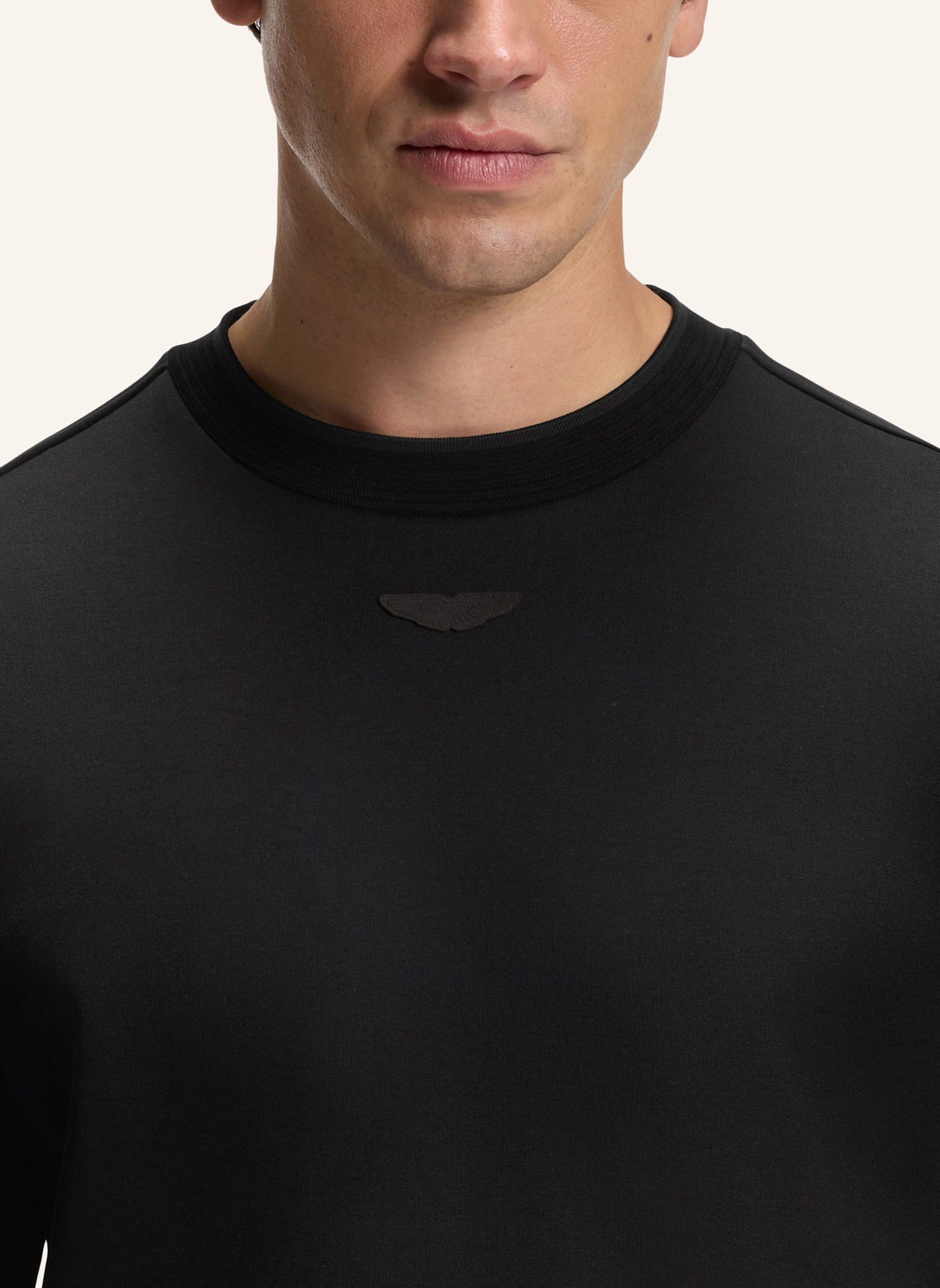 BOSS Sweatshirt C-SOLERI 180_AM Regular Fit: SCHWARZ