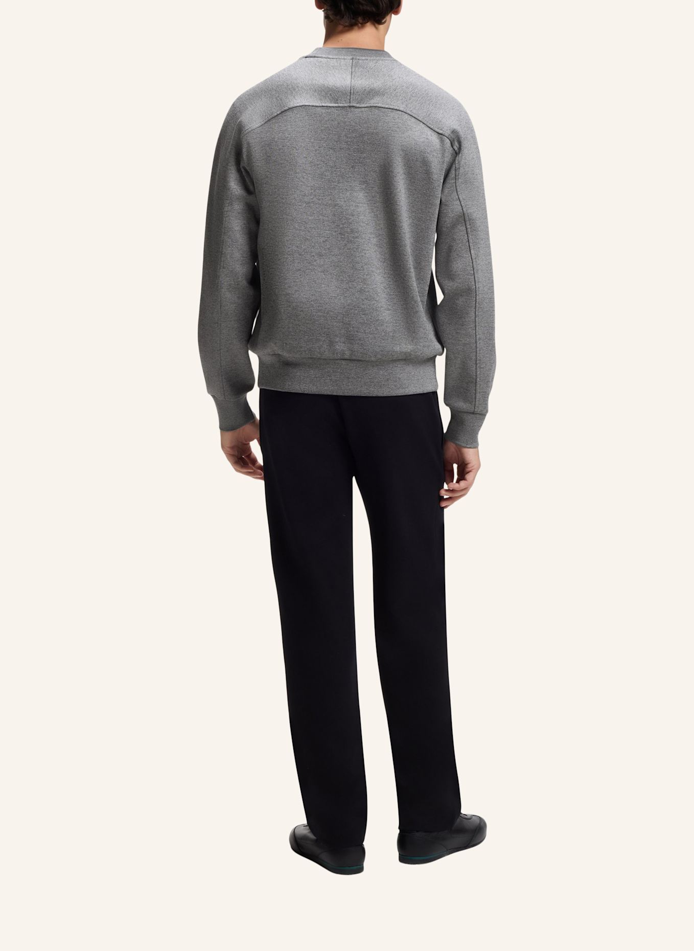 BOSS Sweatshirt C-SOLERI 180_AM Regular Fit: GRAU