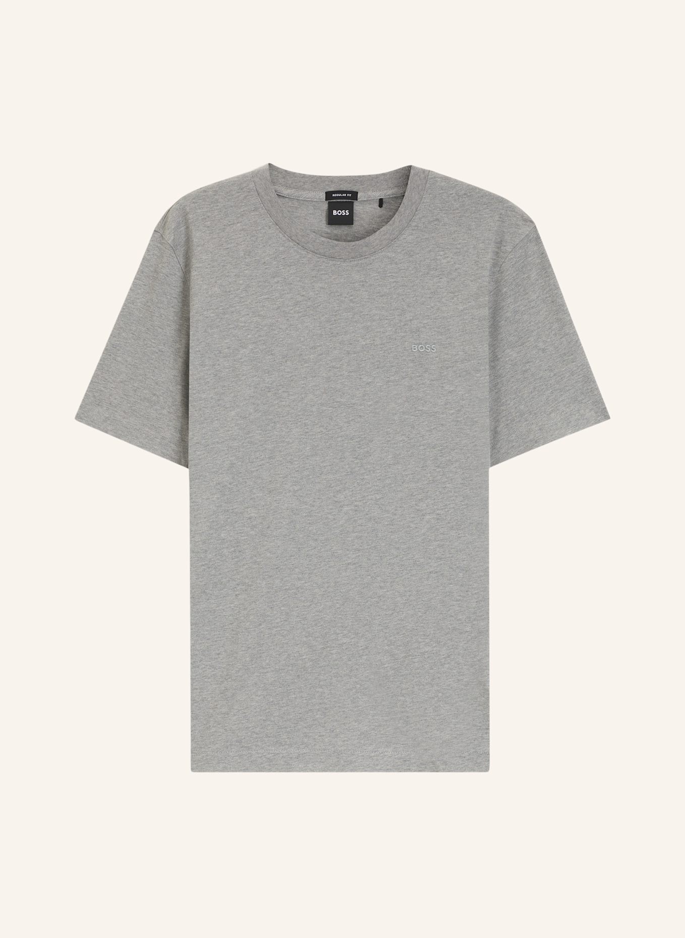 BOSS T-Shirt THOMPSON 01 Regular Fit: GRAU