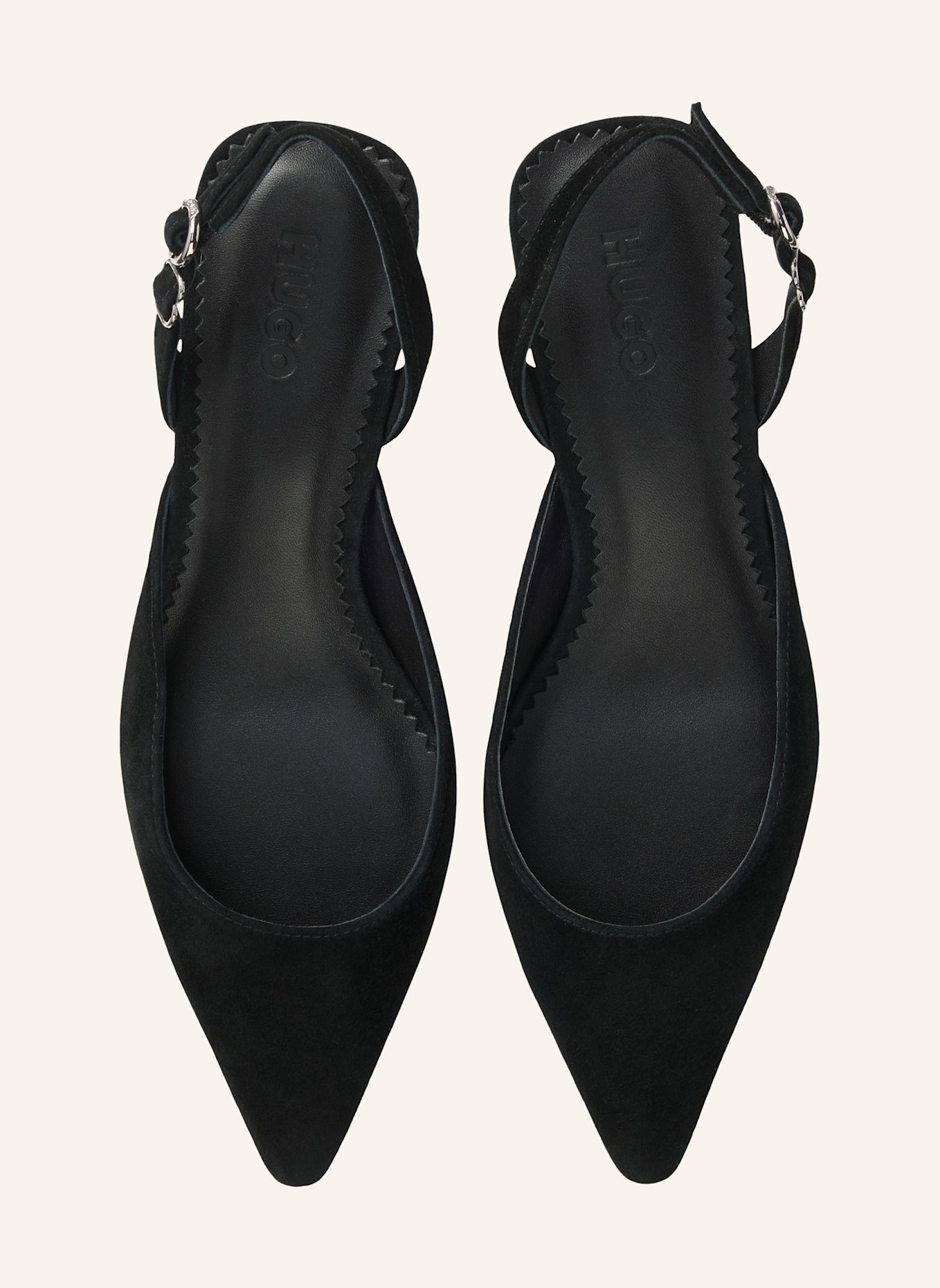 HUGO Pumps SELENY_SLING40_SD: SCHWARZ