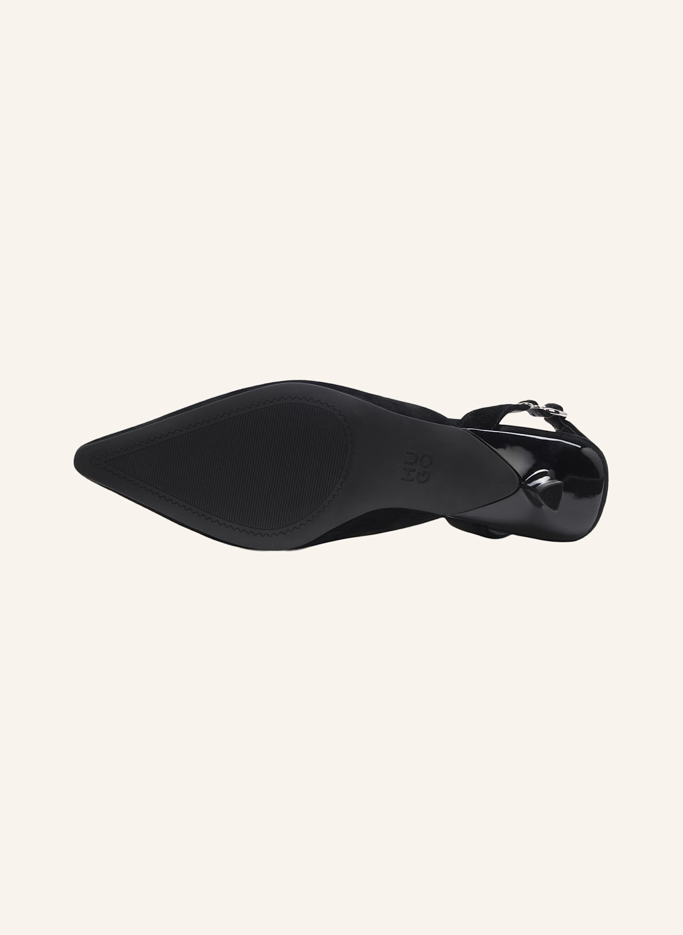 HUGO Pumps SELENY_SLING40_SD: SCHWARZ