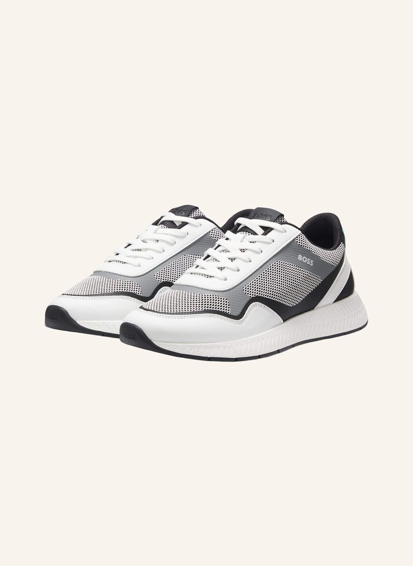 BOSS Sneaker TITANIUM_RUNN_METHAL: WEISS