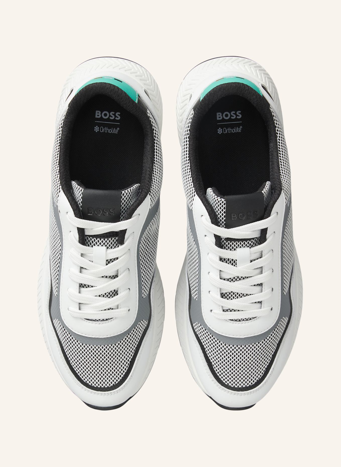 BOSS Sneaker TITANIUM_RUNN_METHAL: WEISS