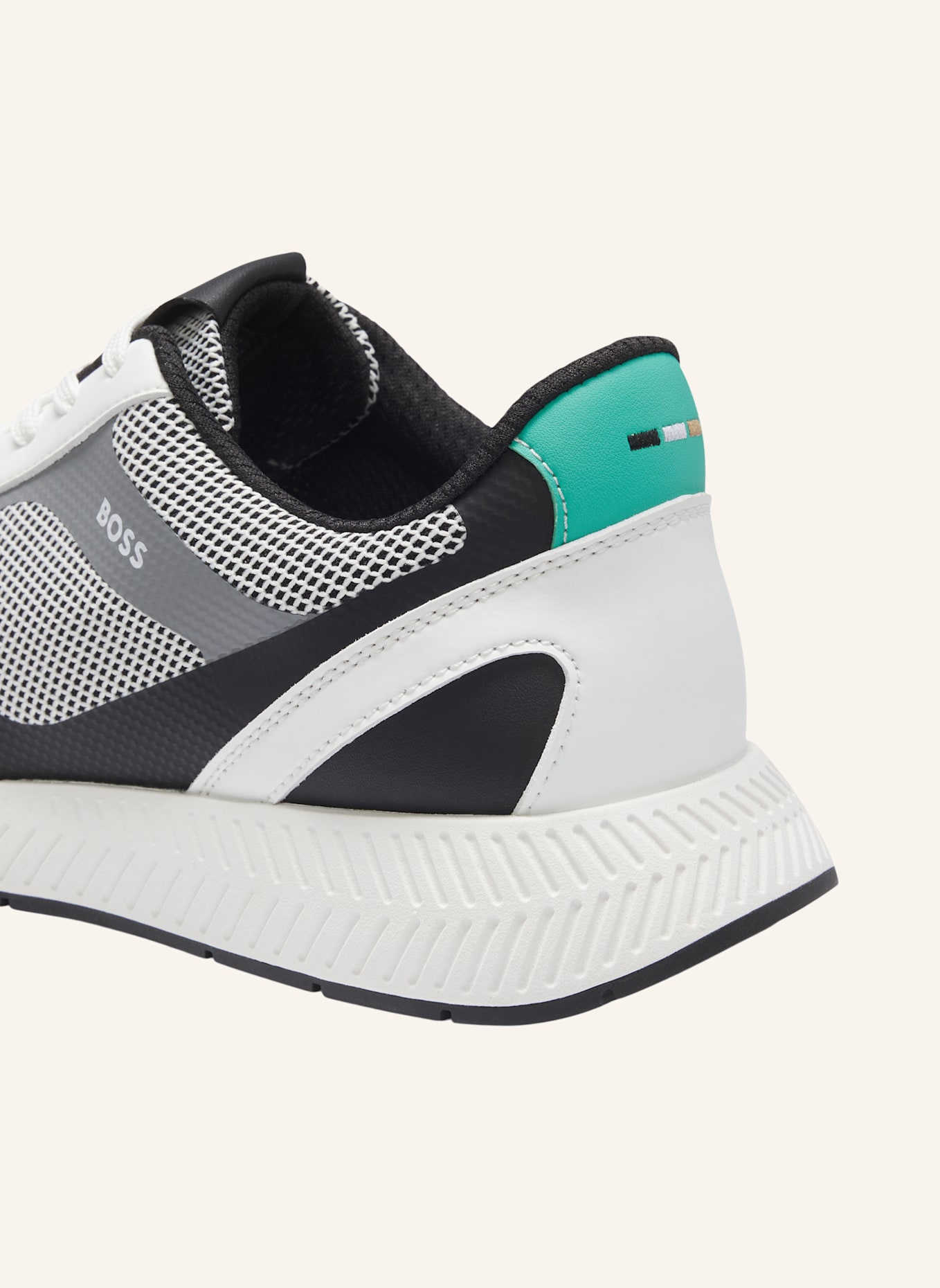 BOSS Sneaker TITANIUM_RUNN_METHAL: WEISS